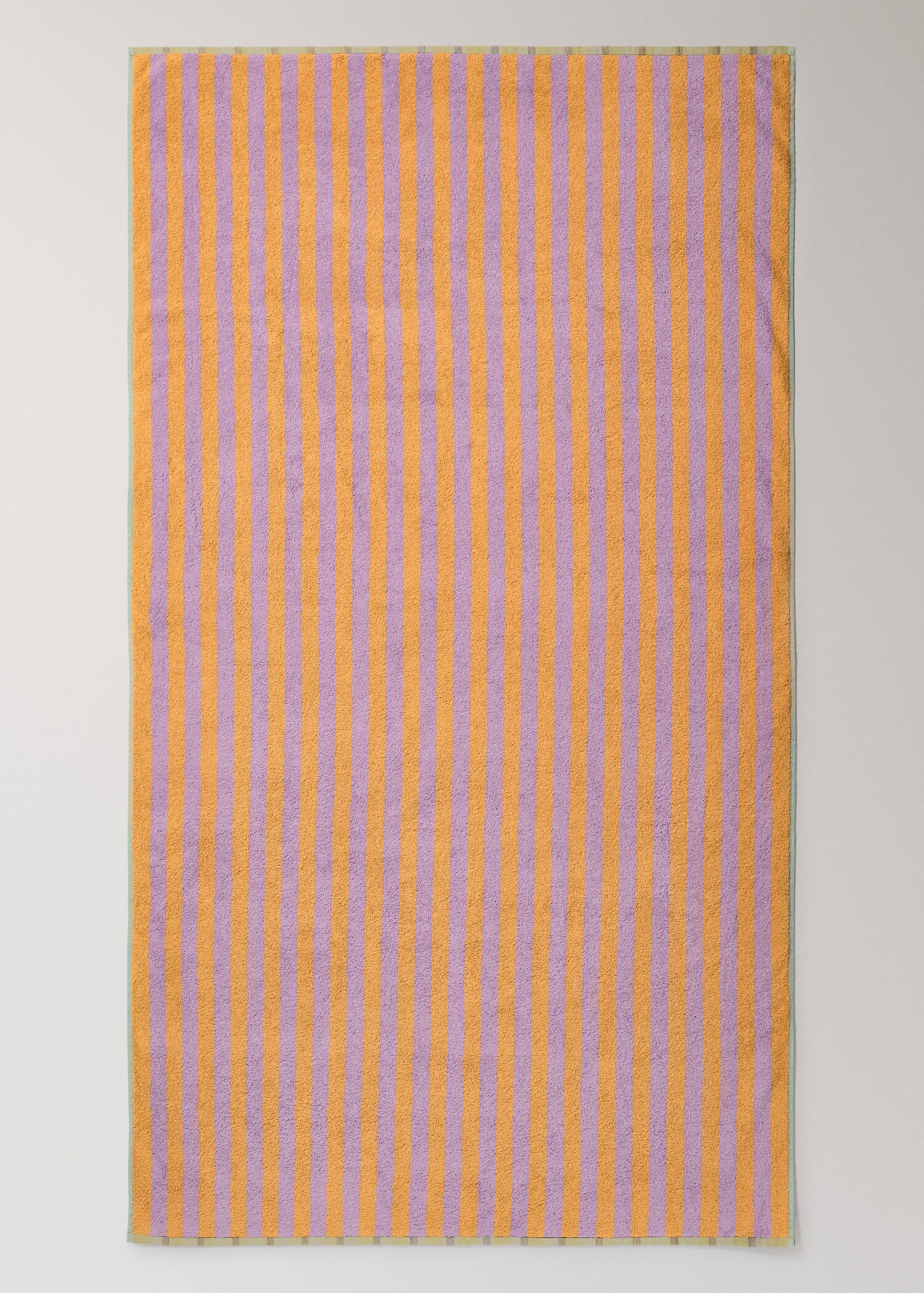 Reversible striped beach towel - Details of the article 4