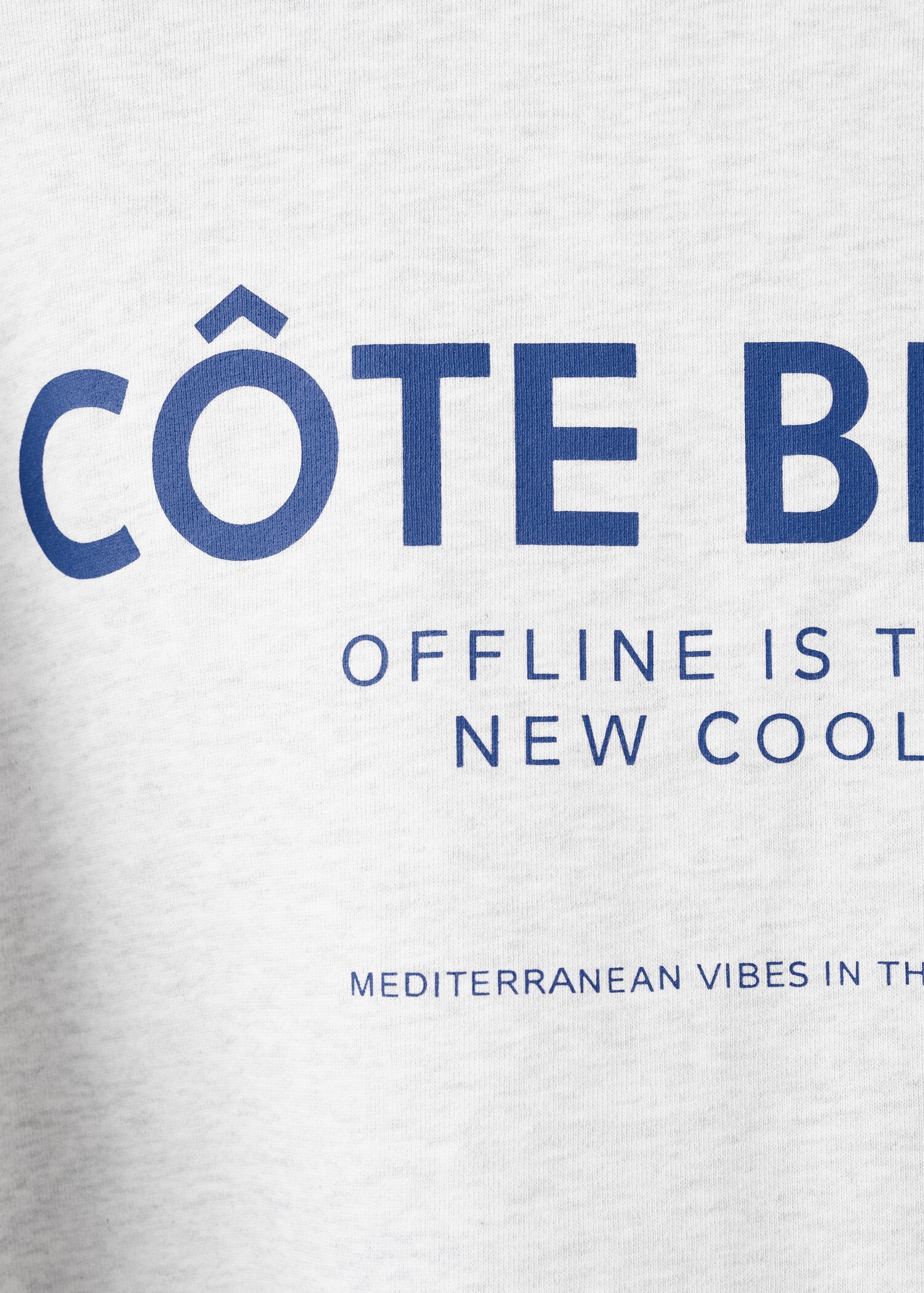 Printed cotton sweatshirt - Details of the article 0