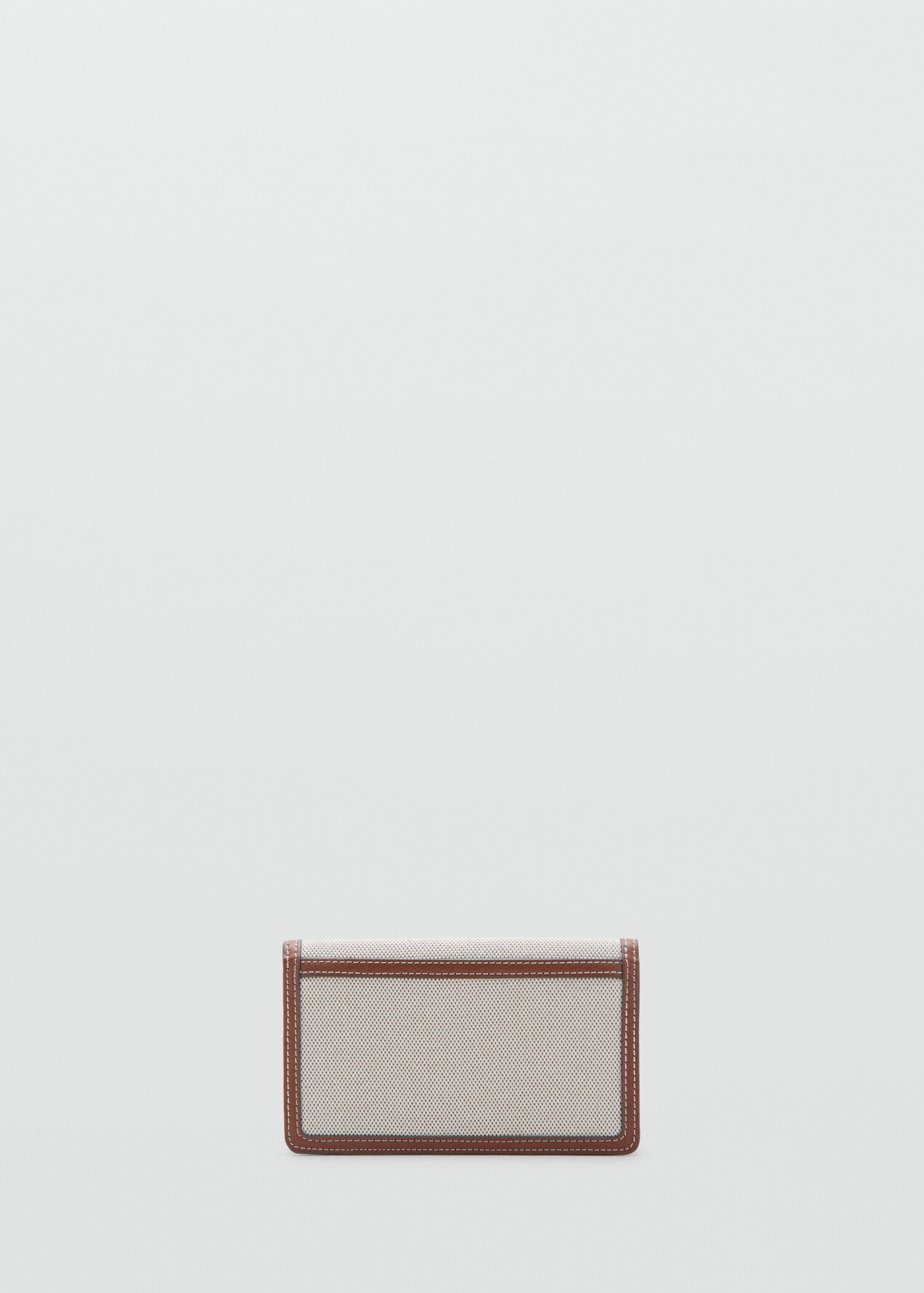 Textured flap wallet - Details of the article 2