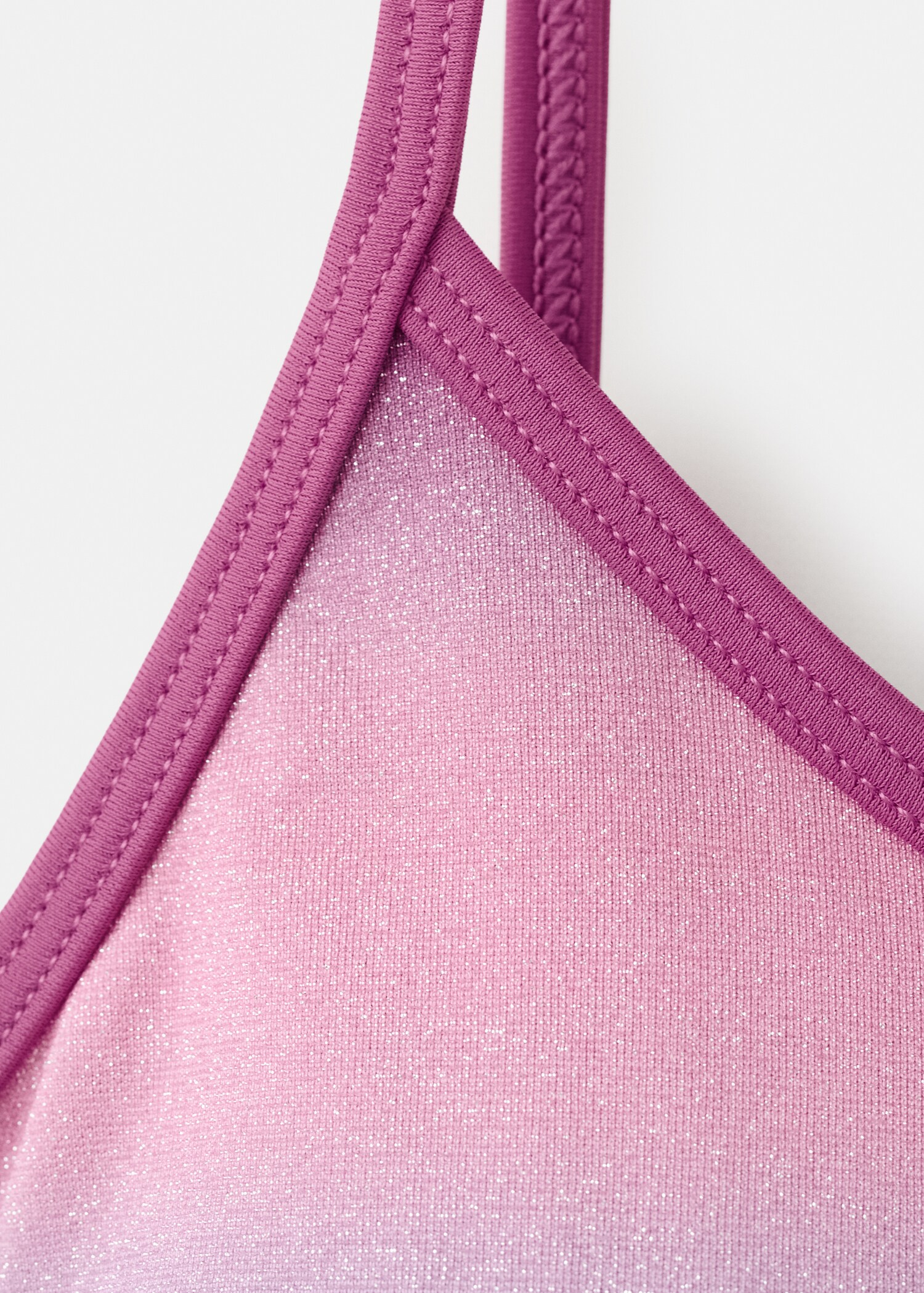 Shimmer swimsuit with mid-rise briefs - Details of the article 0