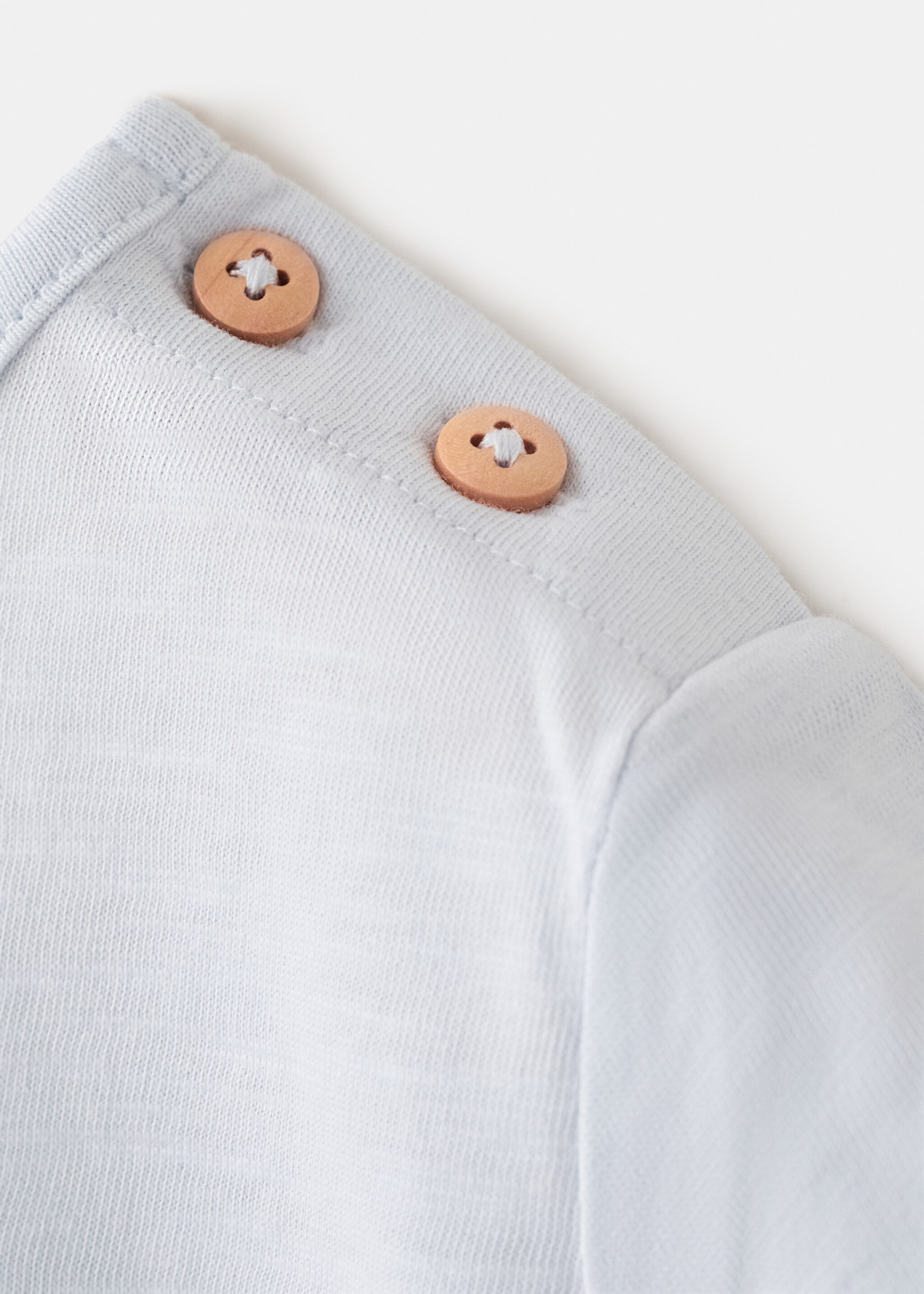 Camiseta algodón estampada - Detalle del artículo 0, Azul. Ref: 27066715-00.