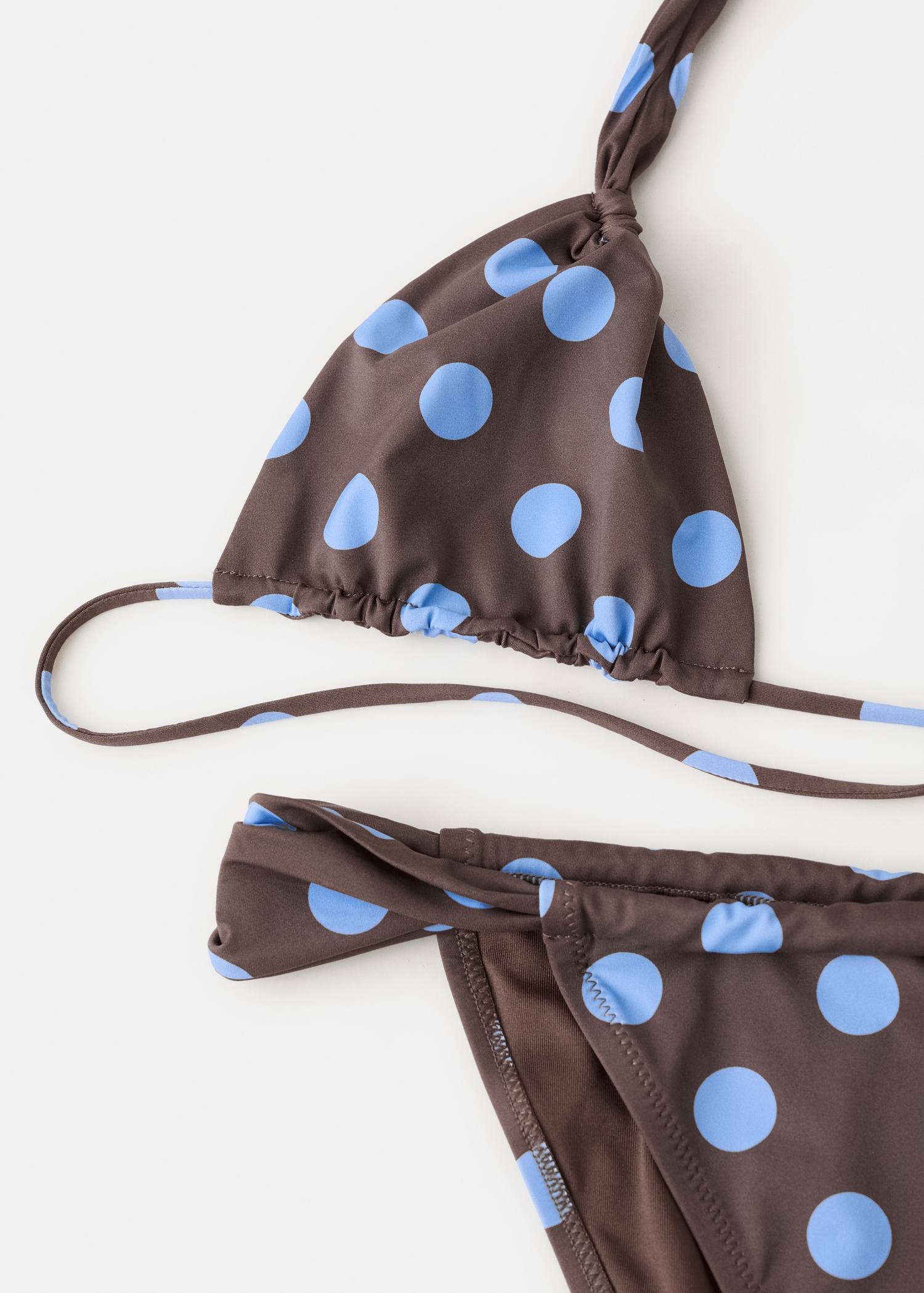 Bikini briefs with polka dots - Details of the article 0