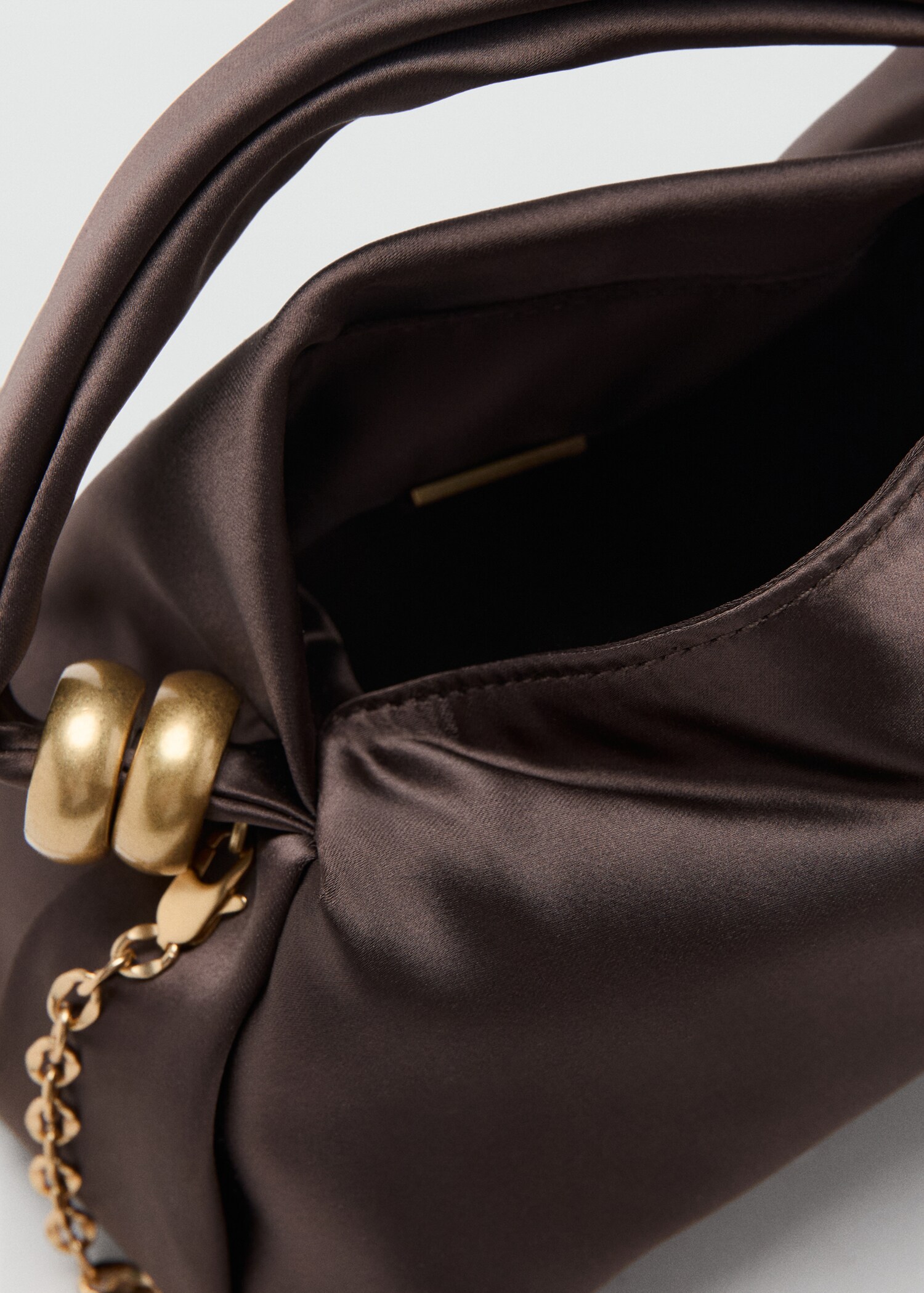 Metallic detail handbag - Details of the article 2