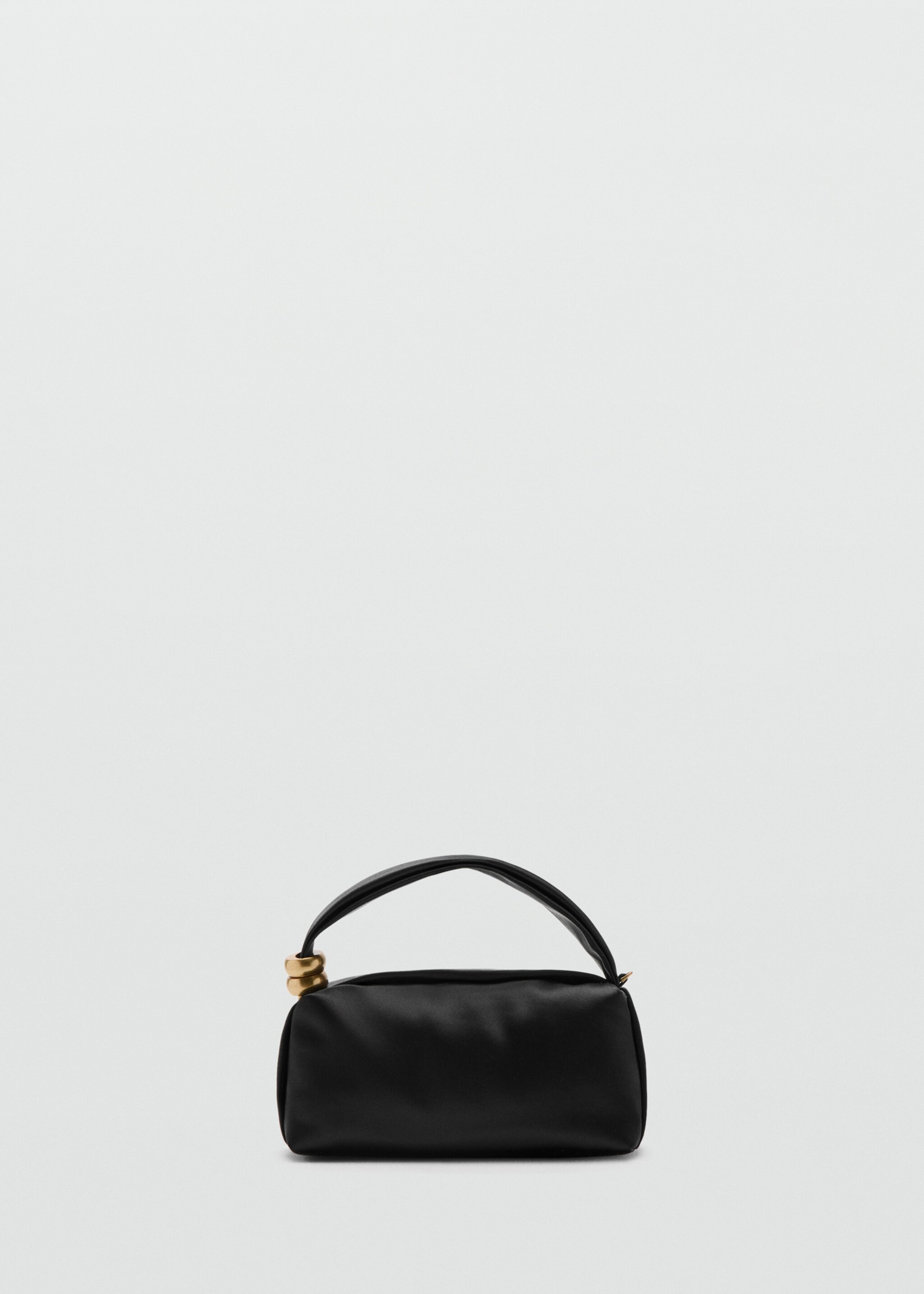 Metallic detail handbag - Article without model, Black. Ref: 27066719-00.