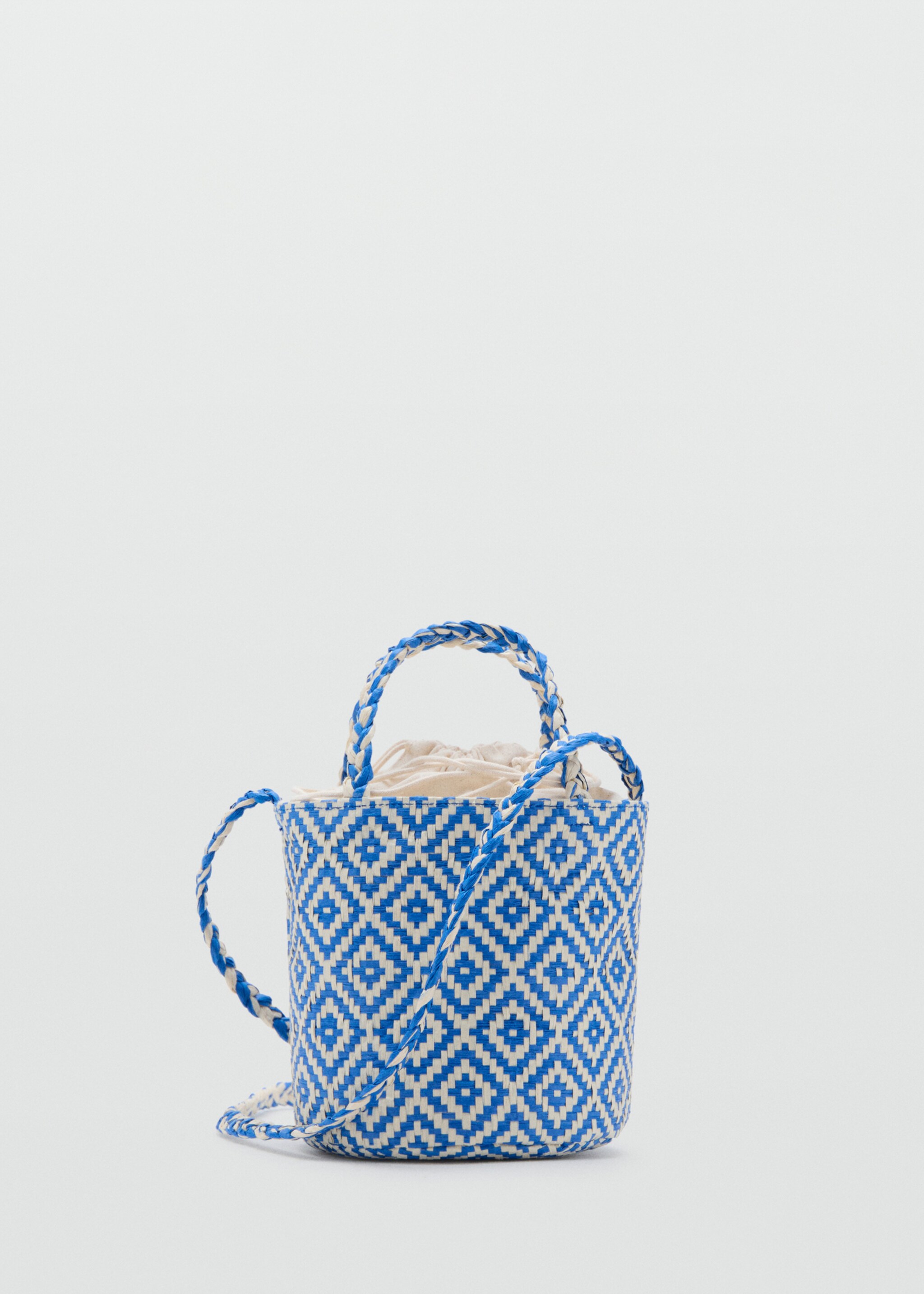 Mini bolso trenzado - Artículo sin modelo, Azul. Ref: 27066720-00.