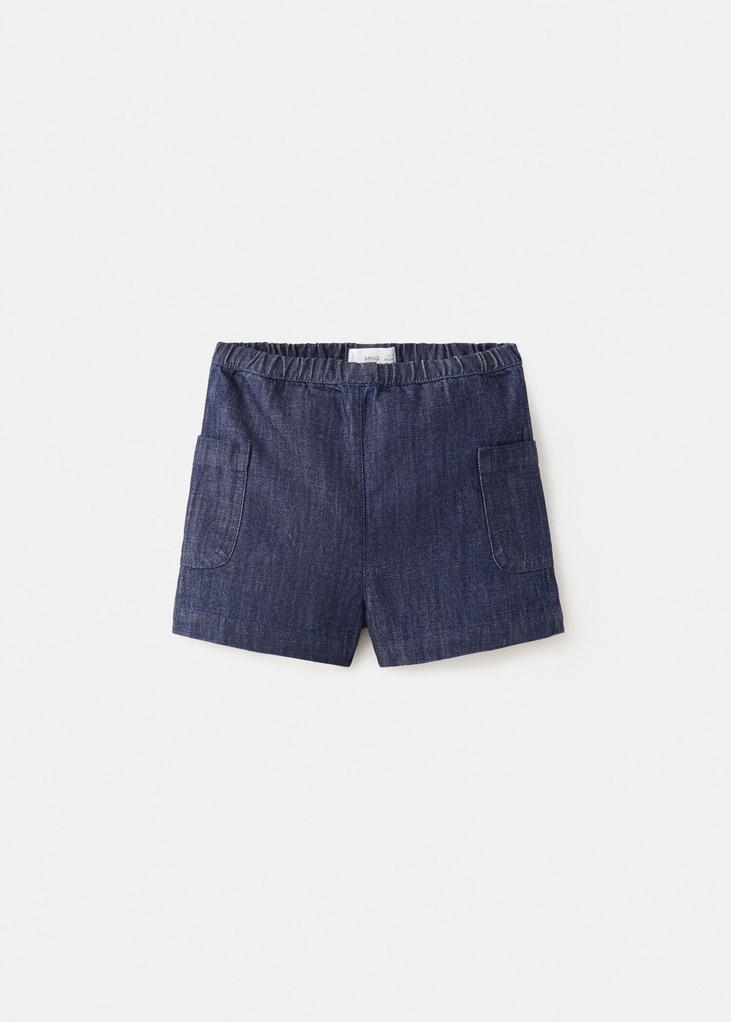 Cotton shorts with pocket detail - Article without model