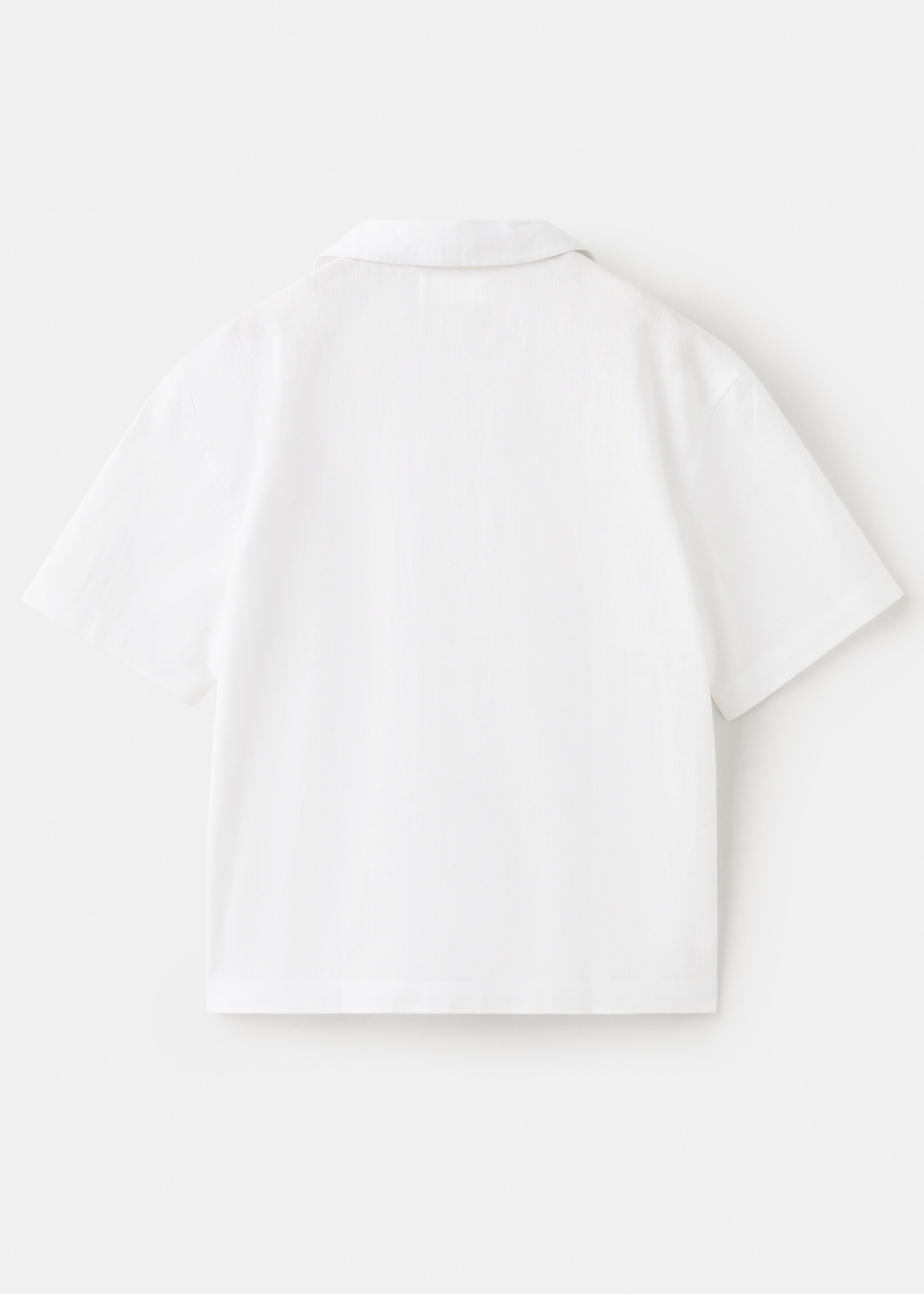 Shirt menorca - Reverse of the article, White. Ref: 27066727-00.