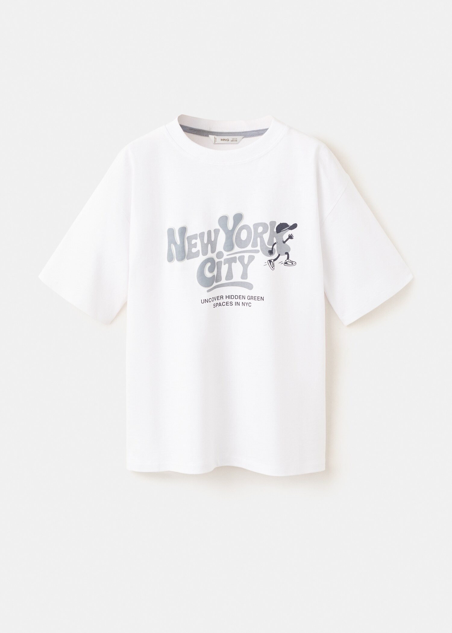 Text cotton T-shirt - Article without model