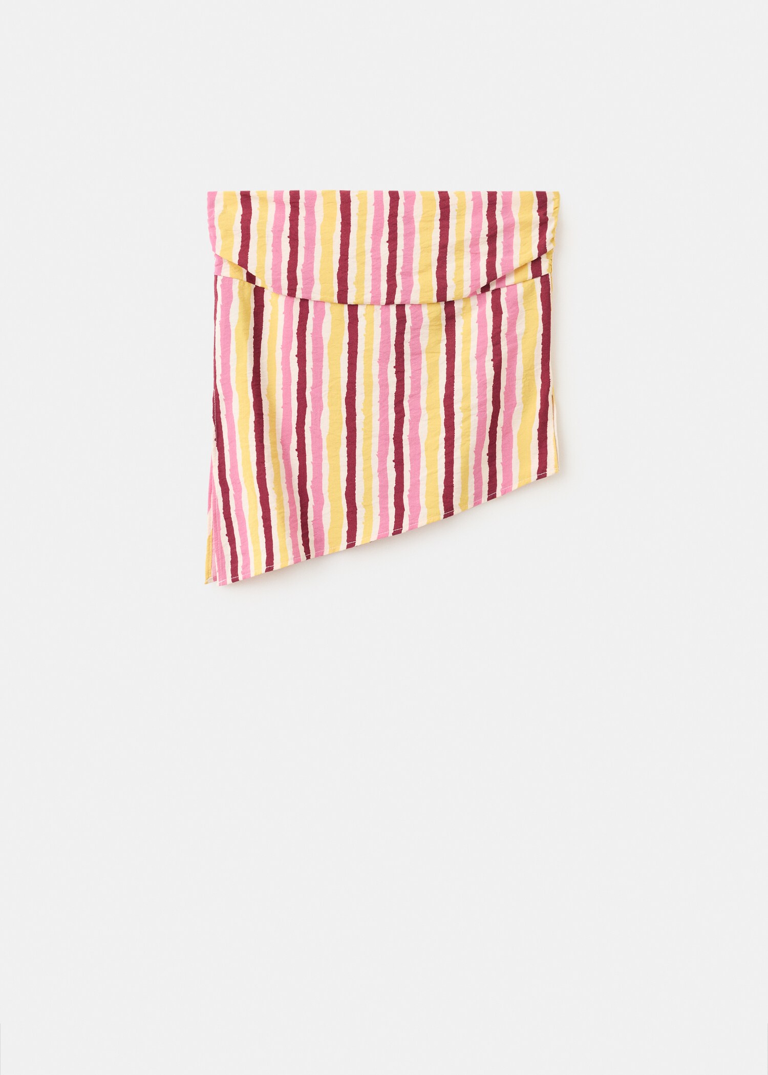 스트라이프 스트랩리스 탑 - 모델 없는 상품