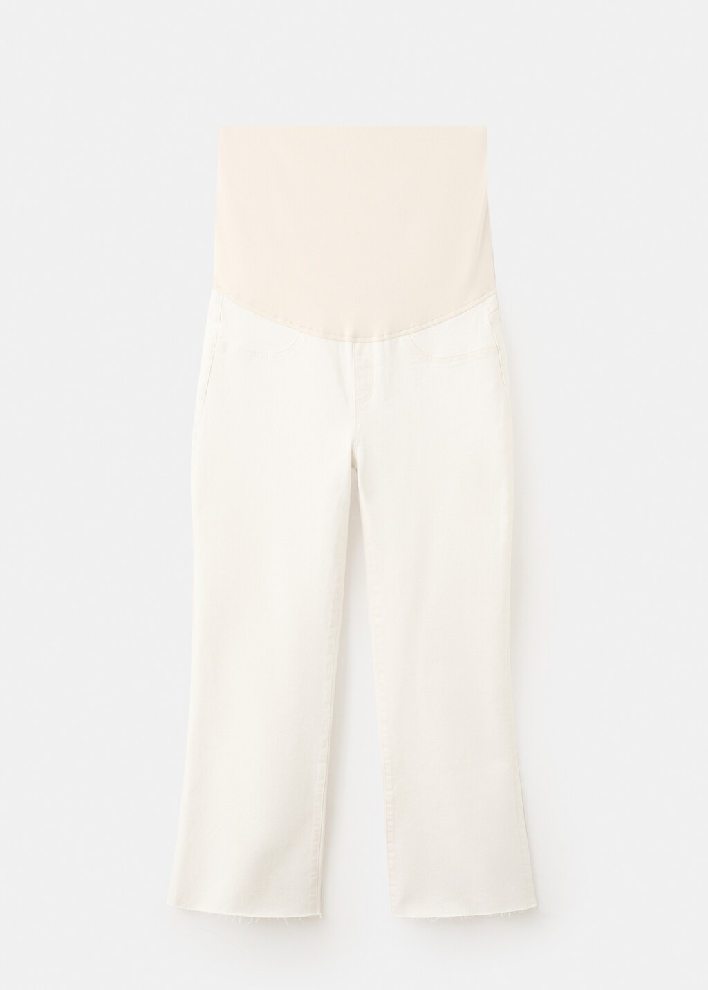 Maternity flared cropped jeans - image 2