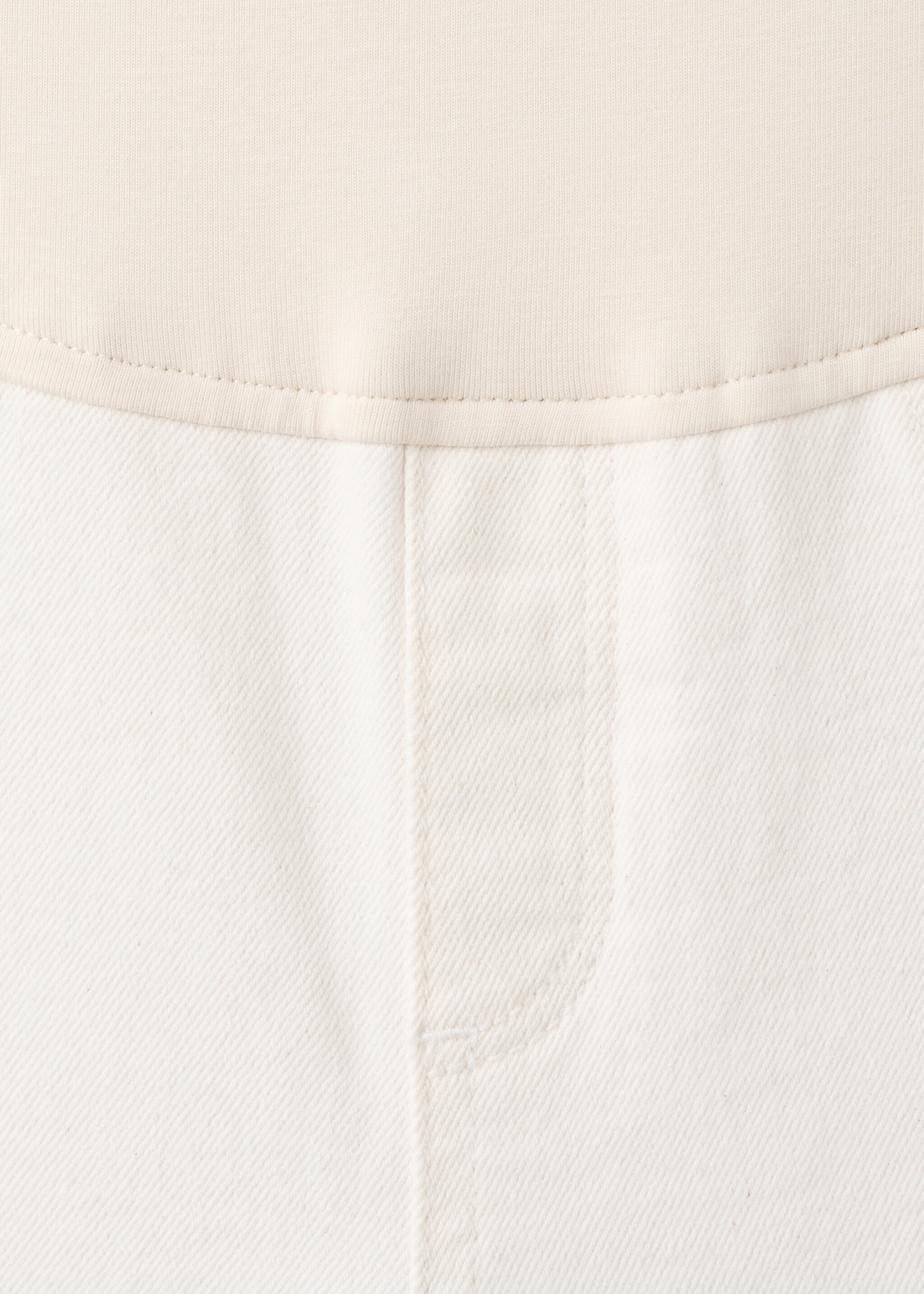 Maternity flared cropped jeans - Details of the article 0, Off White. Ref: 27066741-00.