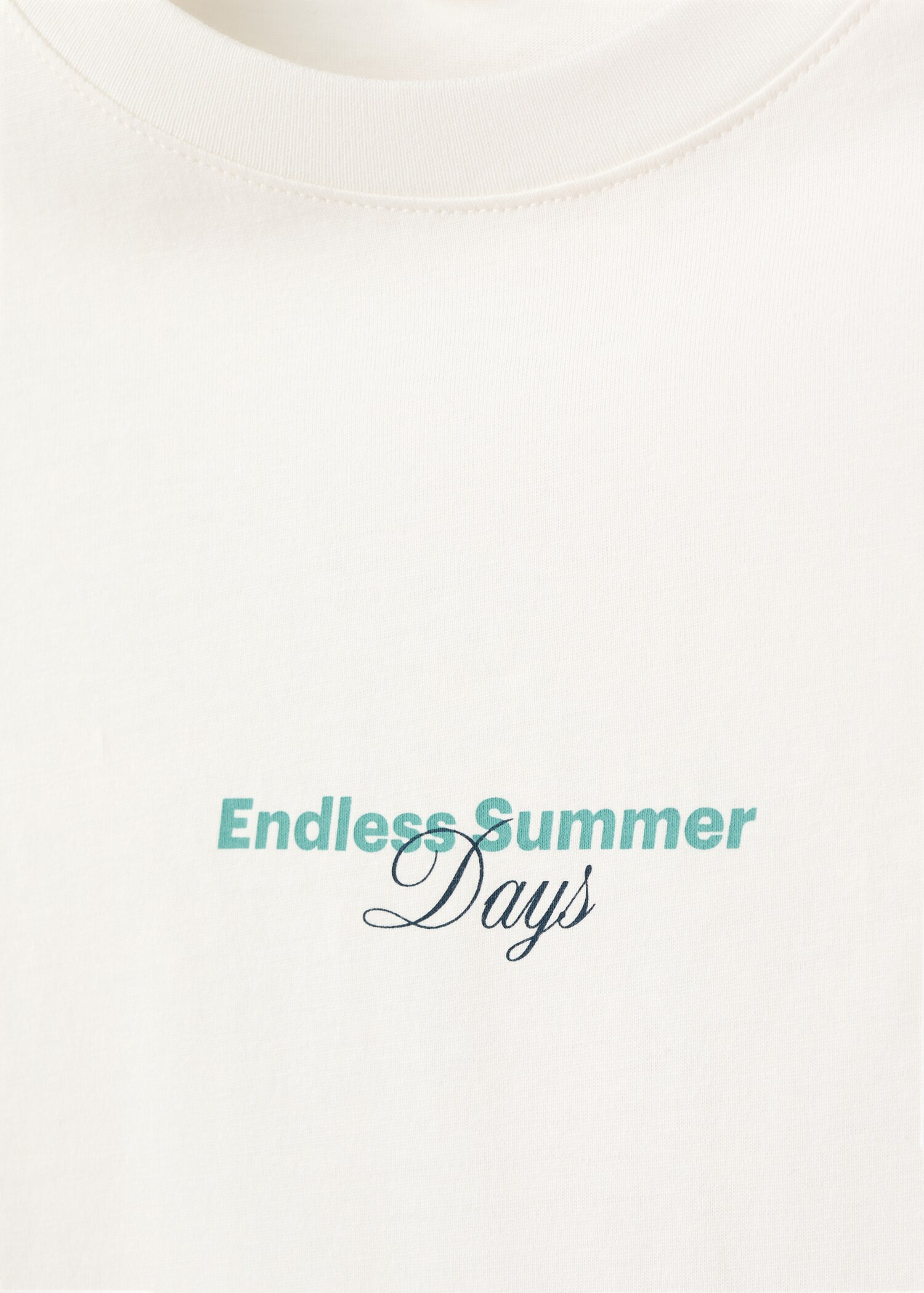 Printed cotton-blend t-shirt - Details of the article 8