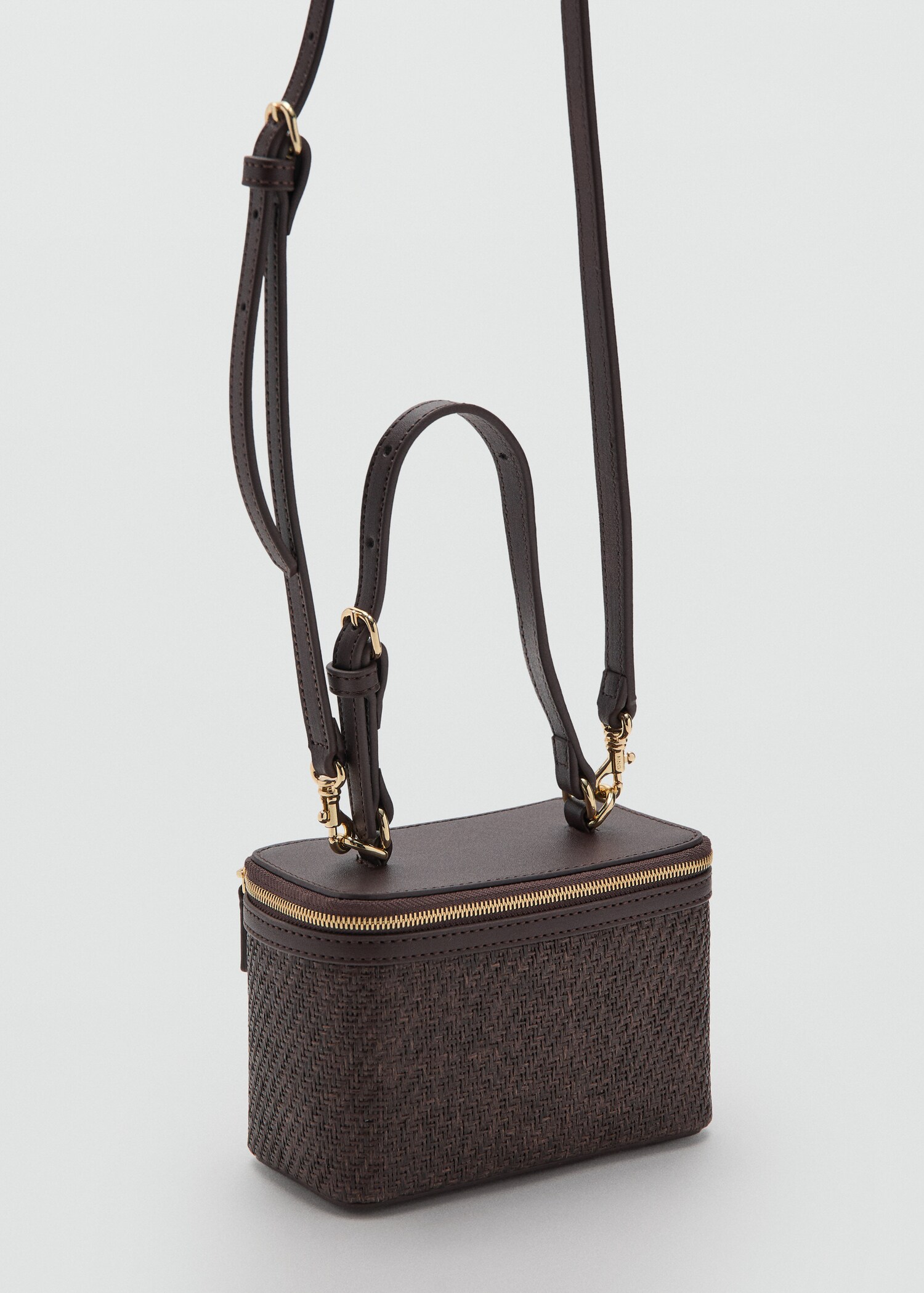 Несессер из натурального волокна на молнии - Средний план