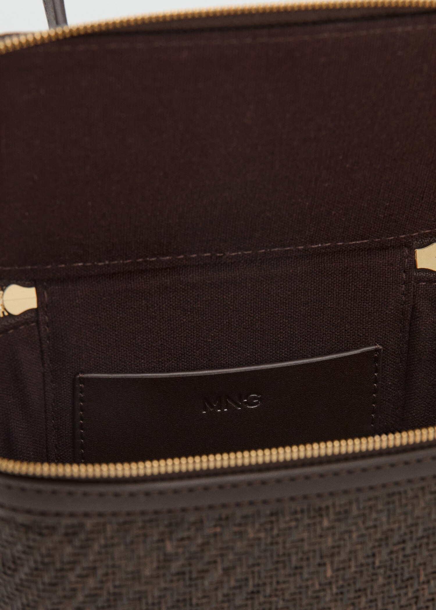 Несессер из натурального волокна на молнии - Деталь изделия 2