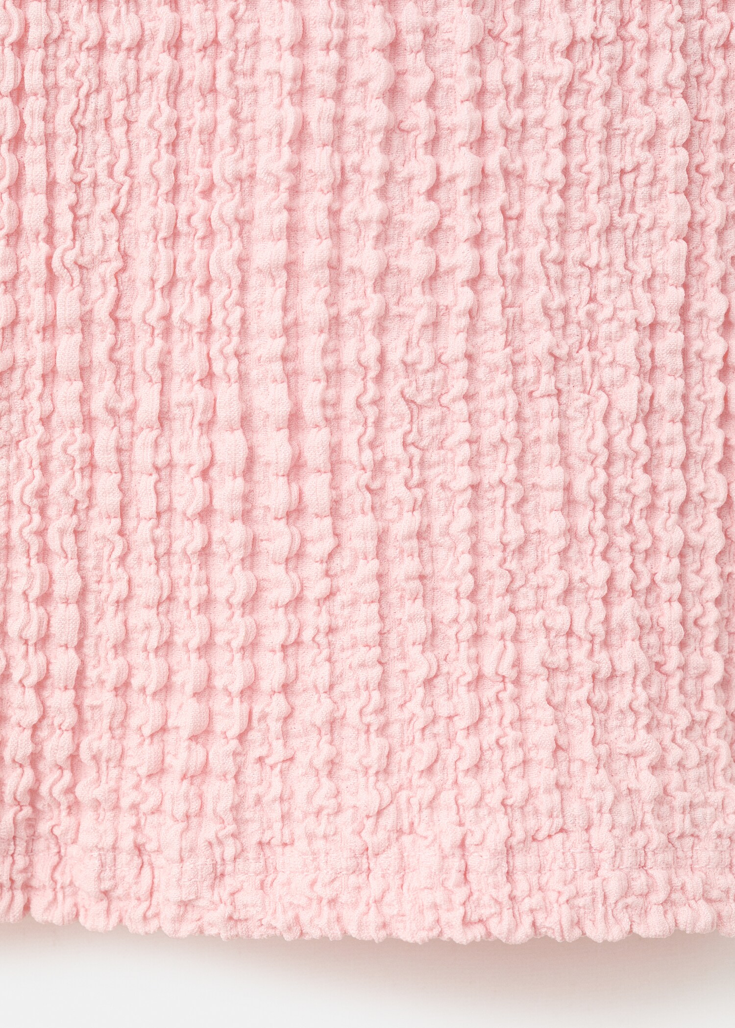 Textured flowy trousers - Details of the article 0