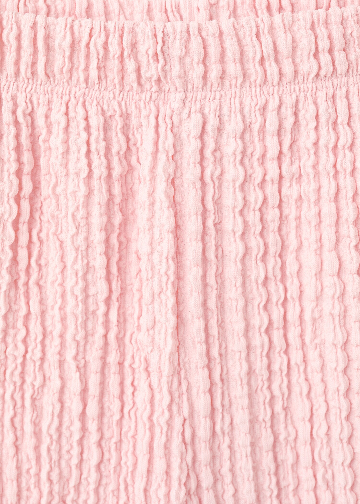 Textured flowy trousers - Details of the article 8