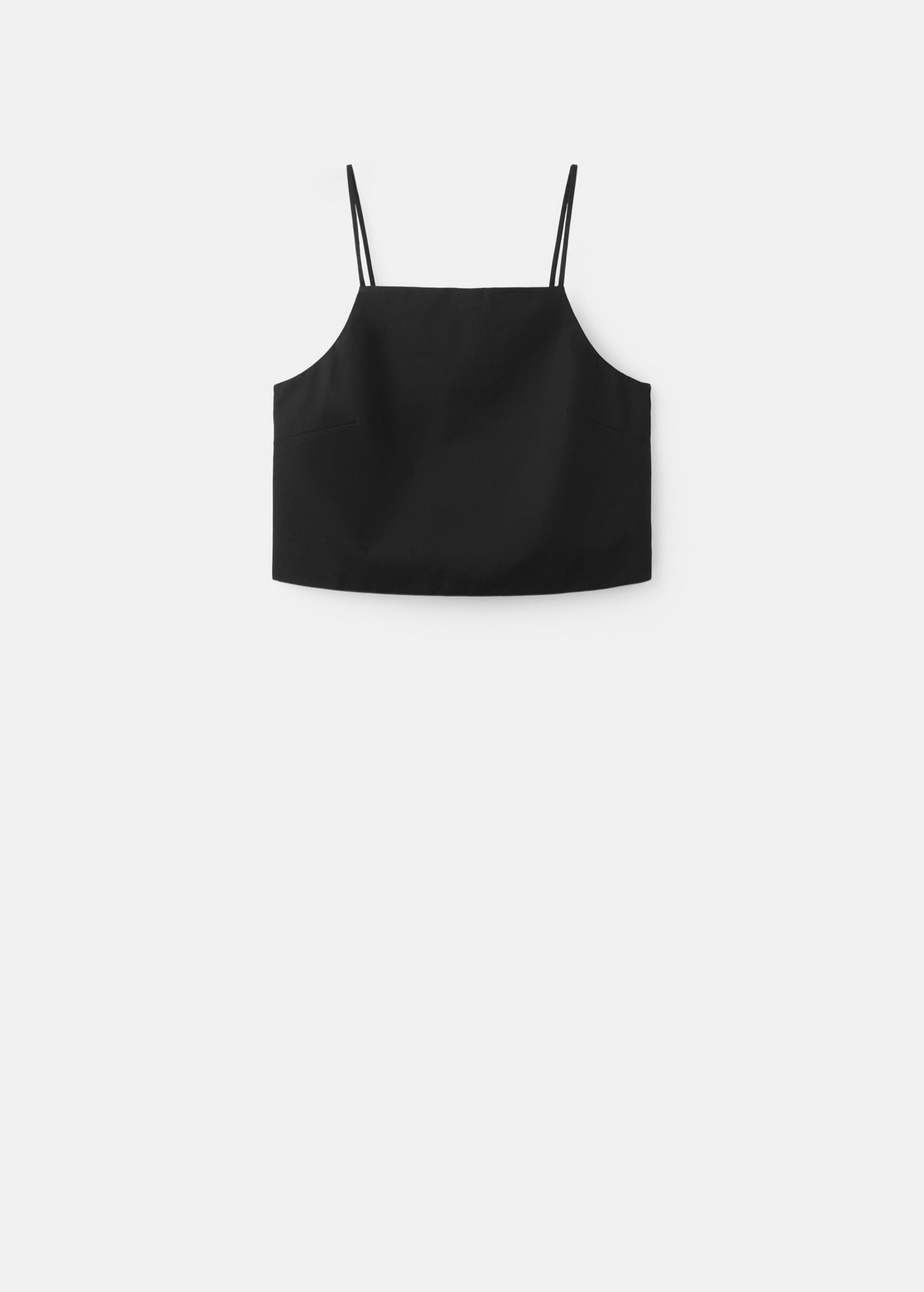 Cotton crop top - Article without model