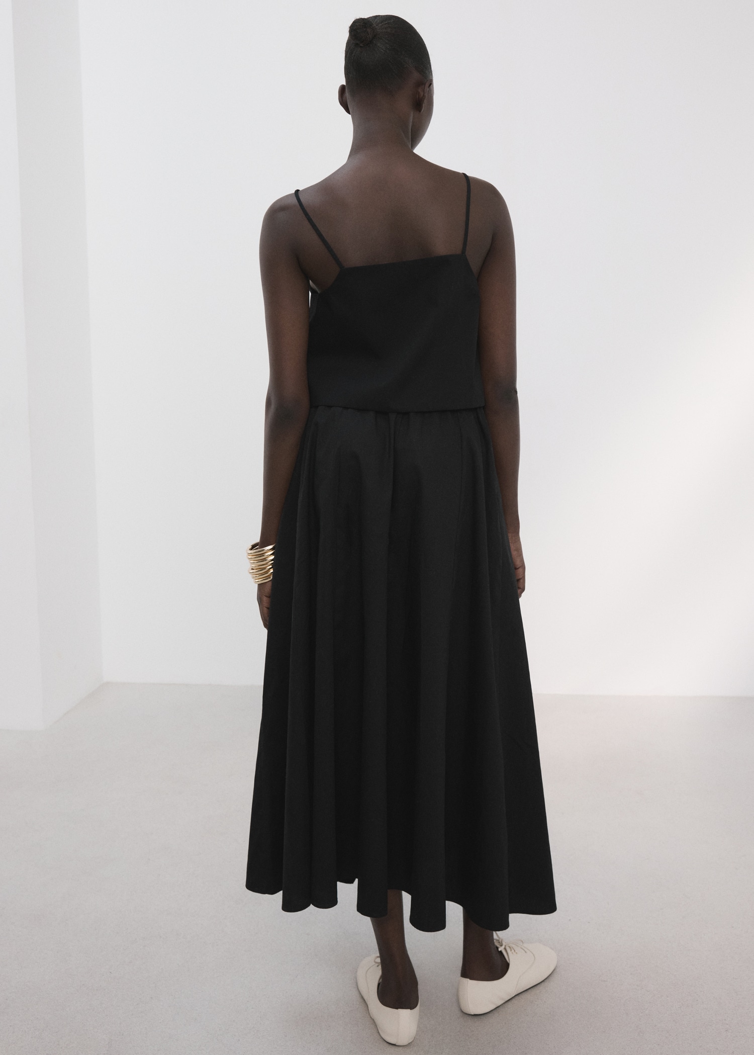 Cotton crop top - Reverse of the article