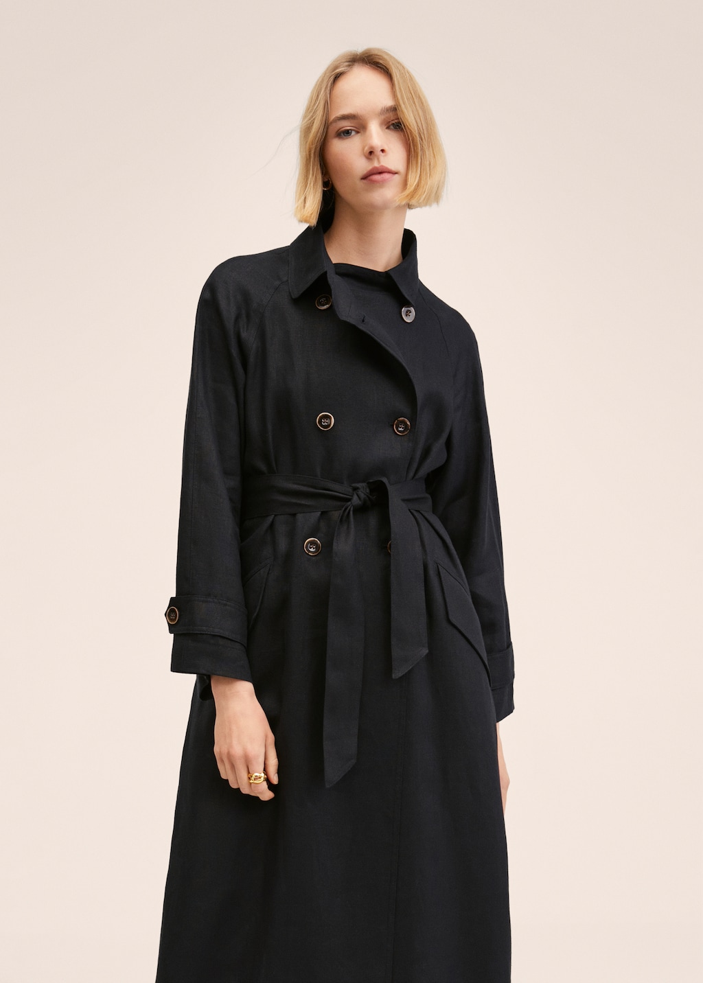 Lined trench coat womens sales