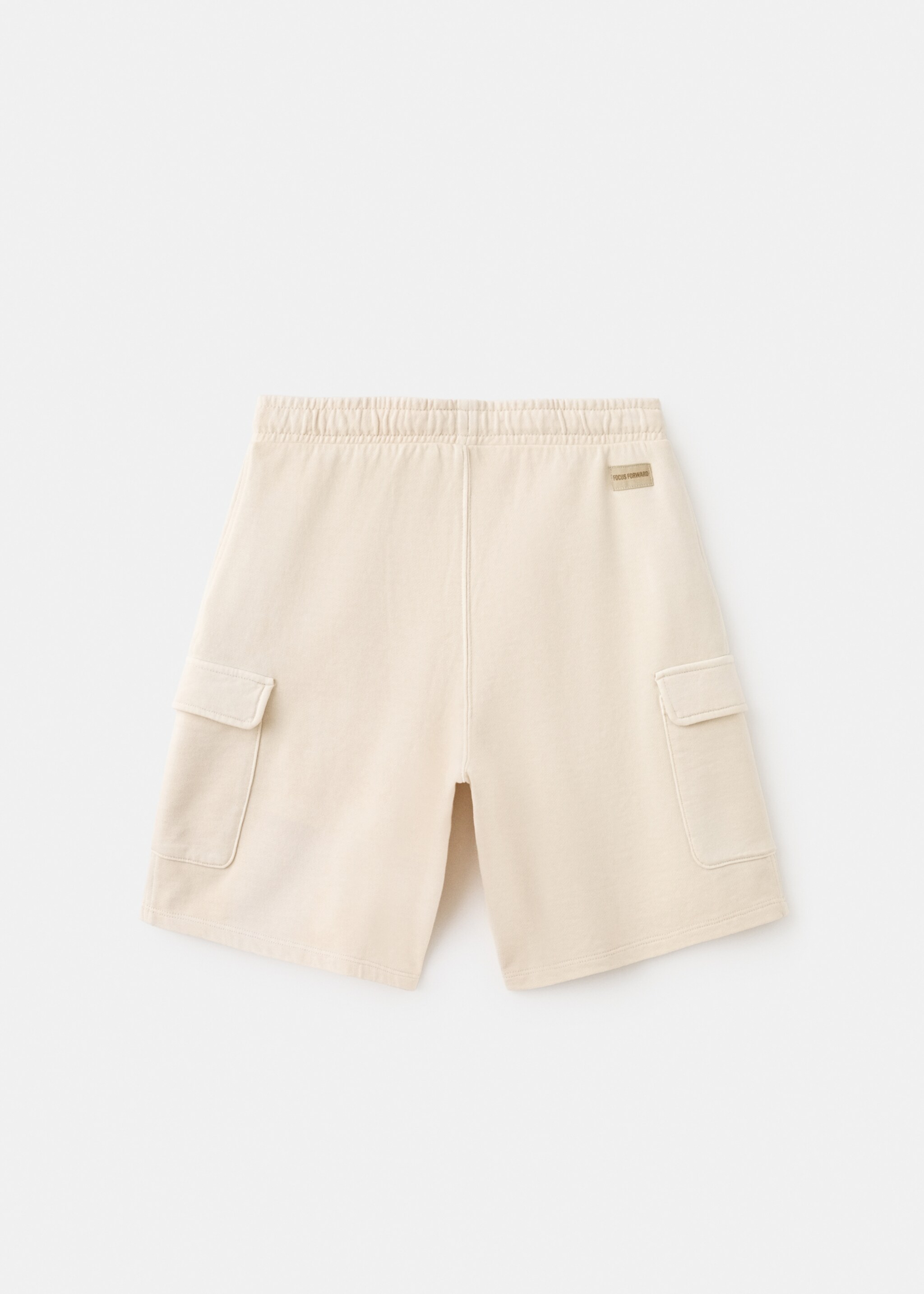 Bermuda cargo cordon - Verso de l’article, Sable. Ref: 27067136-00.