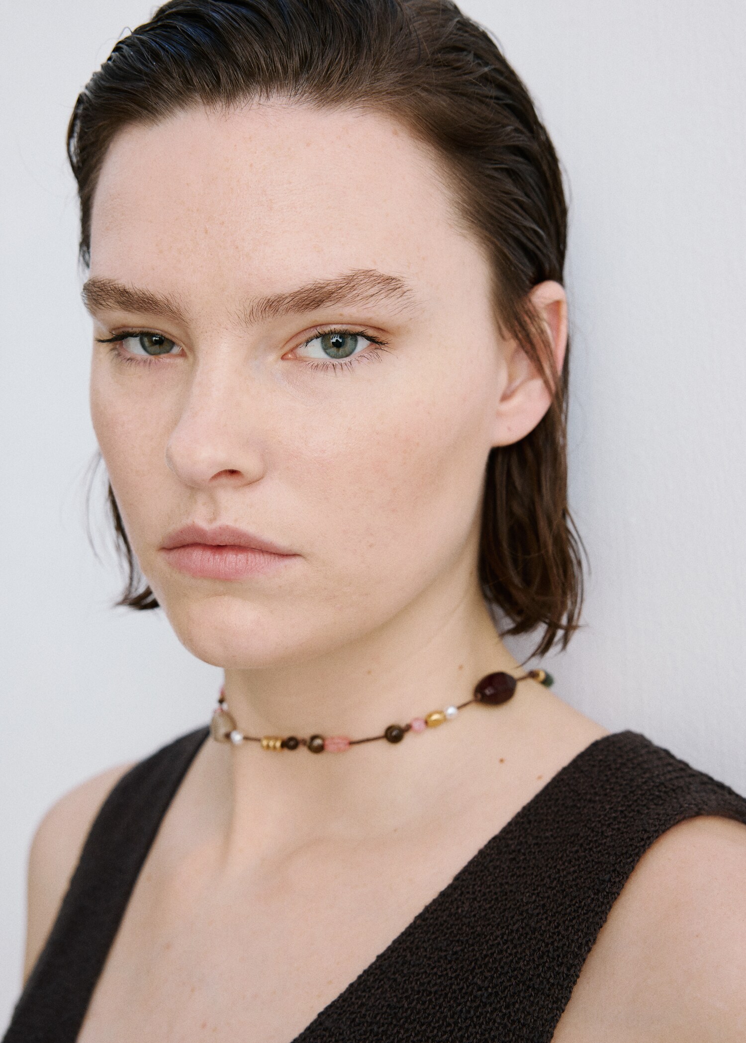 Openwork knitted waistcoat - Details of the article 4