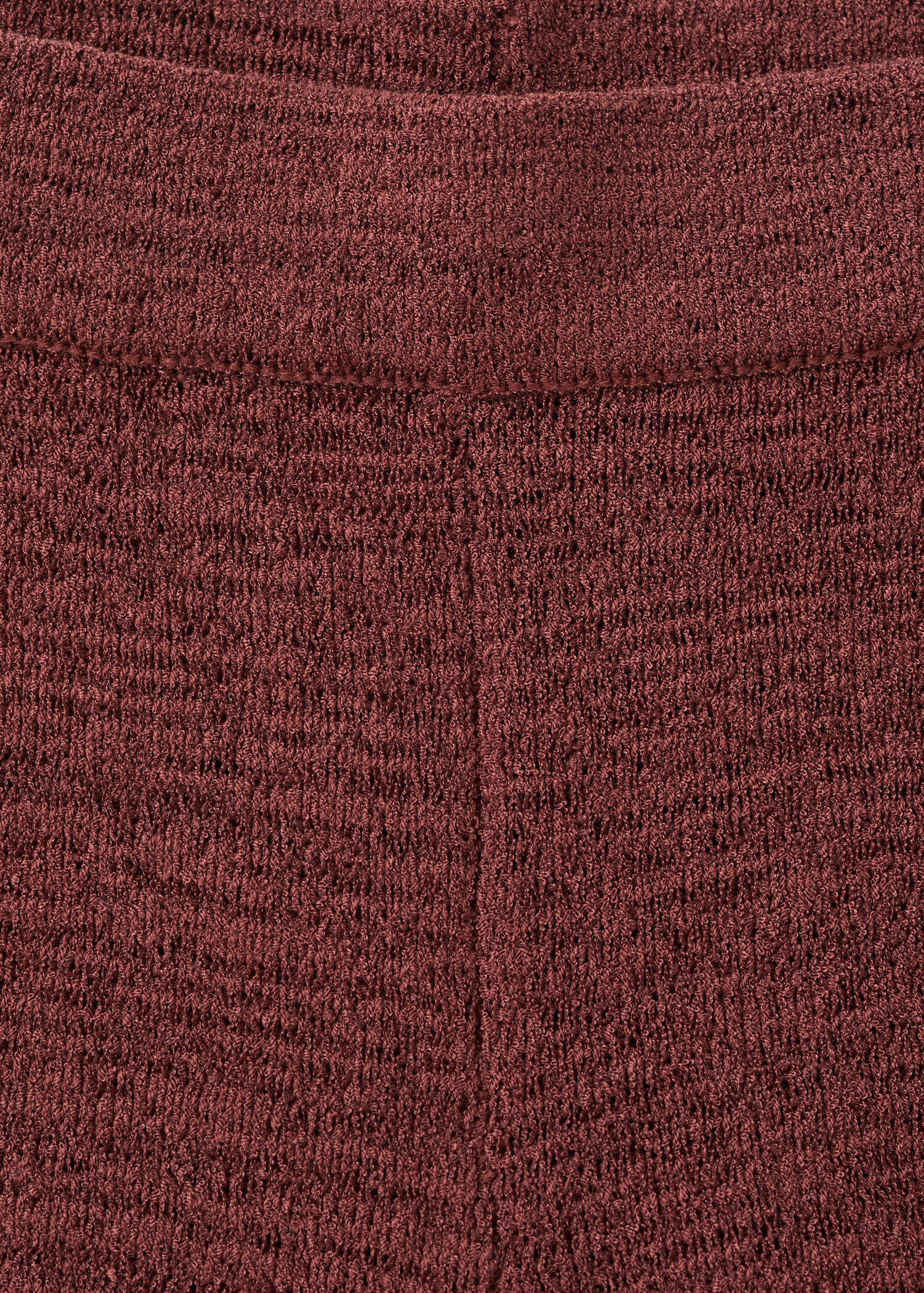 Fitted knitted shorts - Details of the article 8