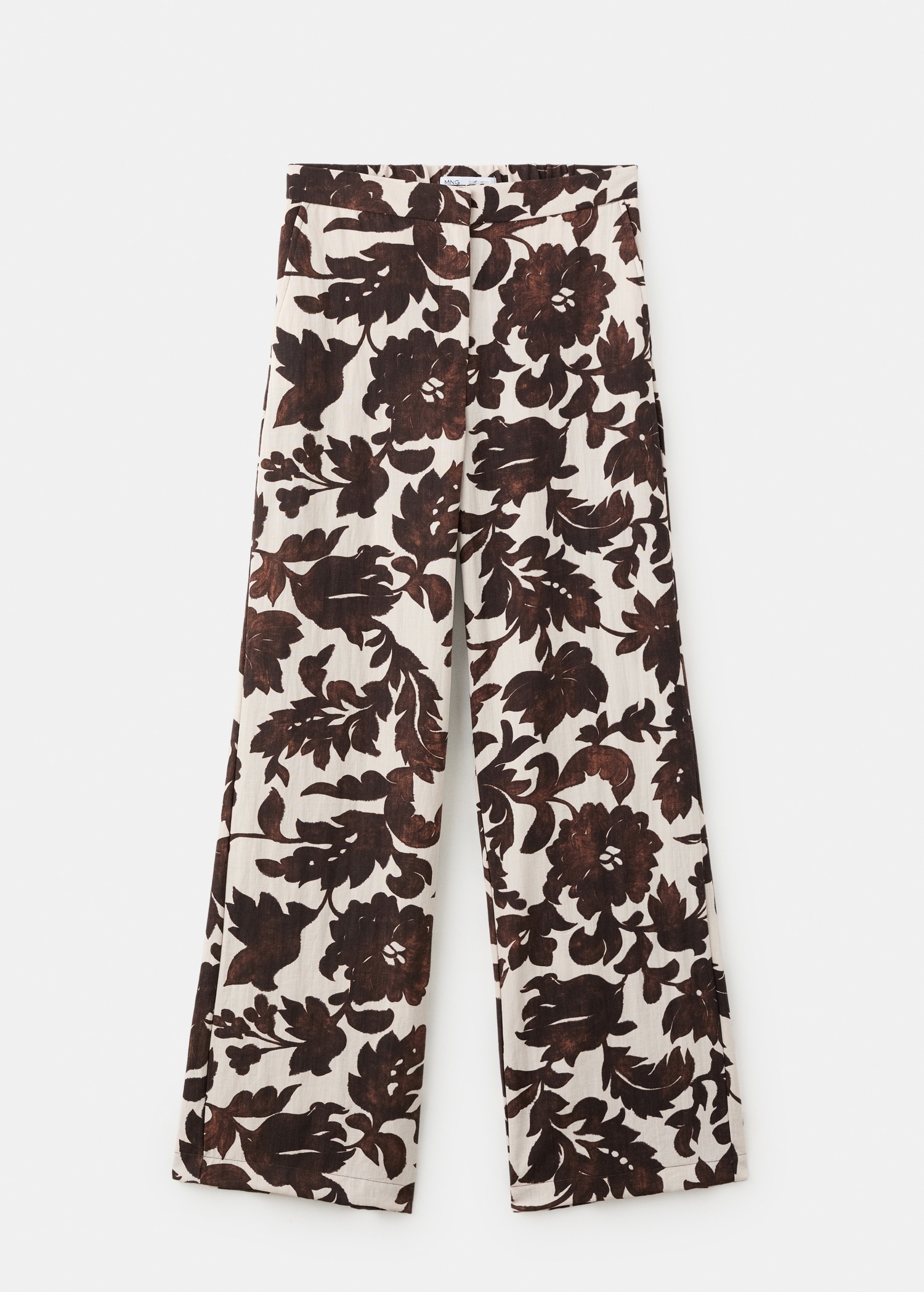 Floral print trousers - Article without model