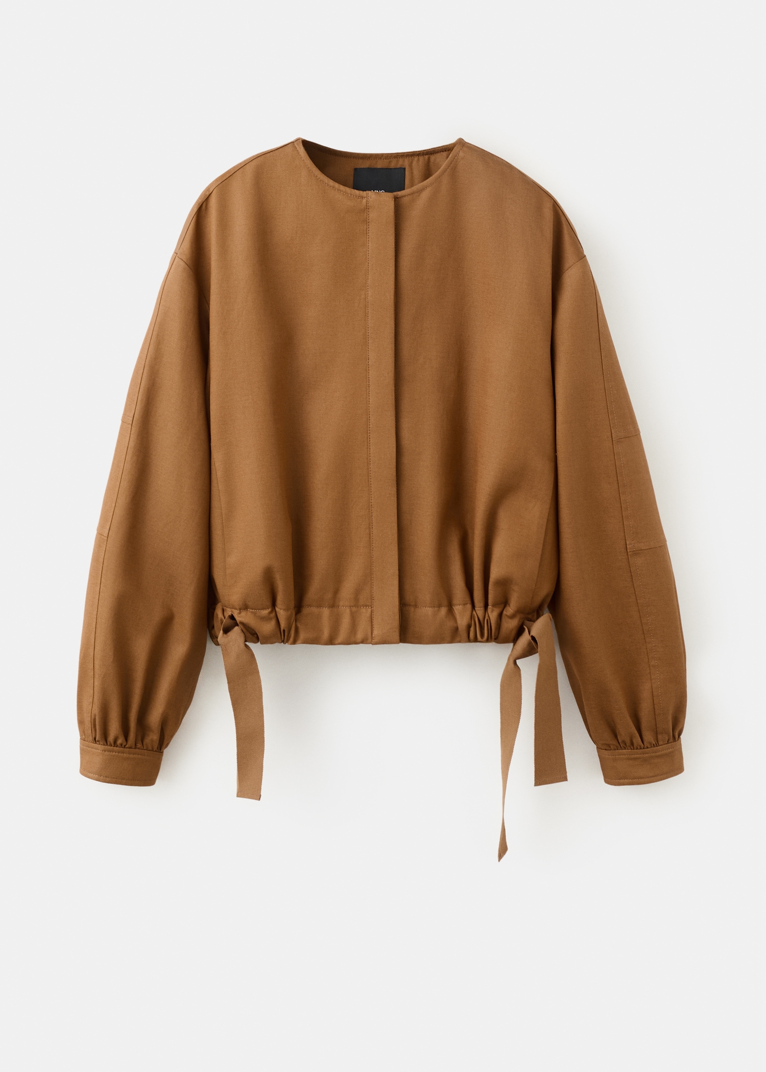 Lyocell jacket with elastic bands - Article without model