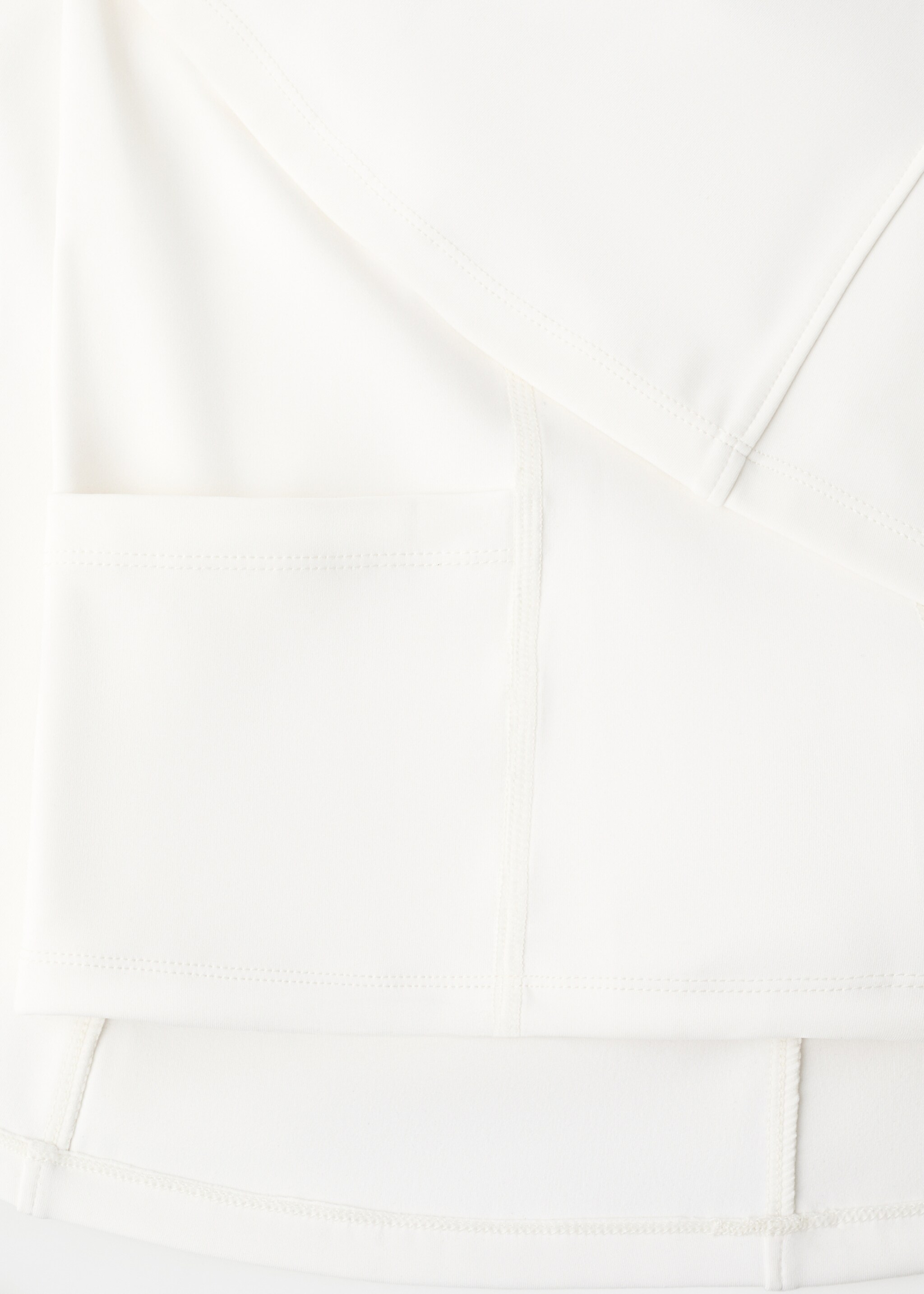 Short strap dress - Details of the article 0, Off White. Ref: 27067164-00.