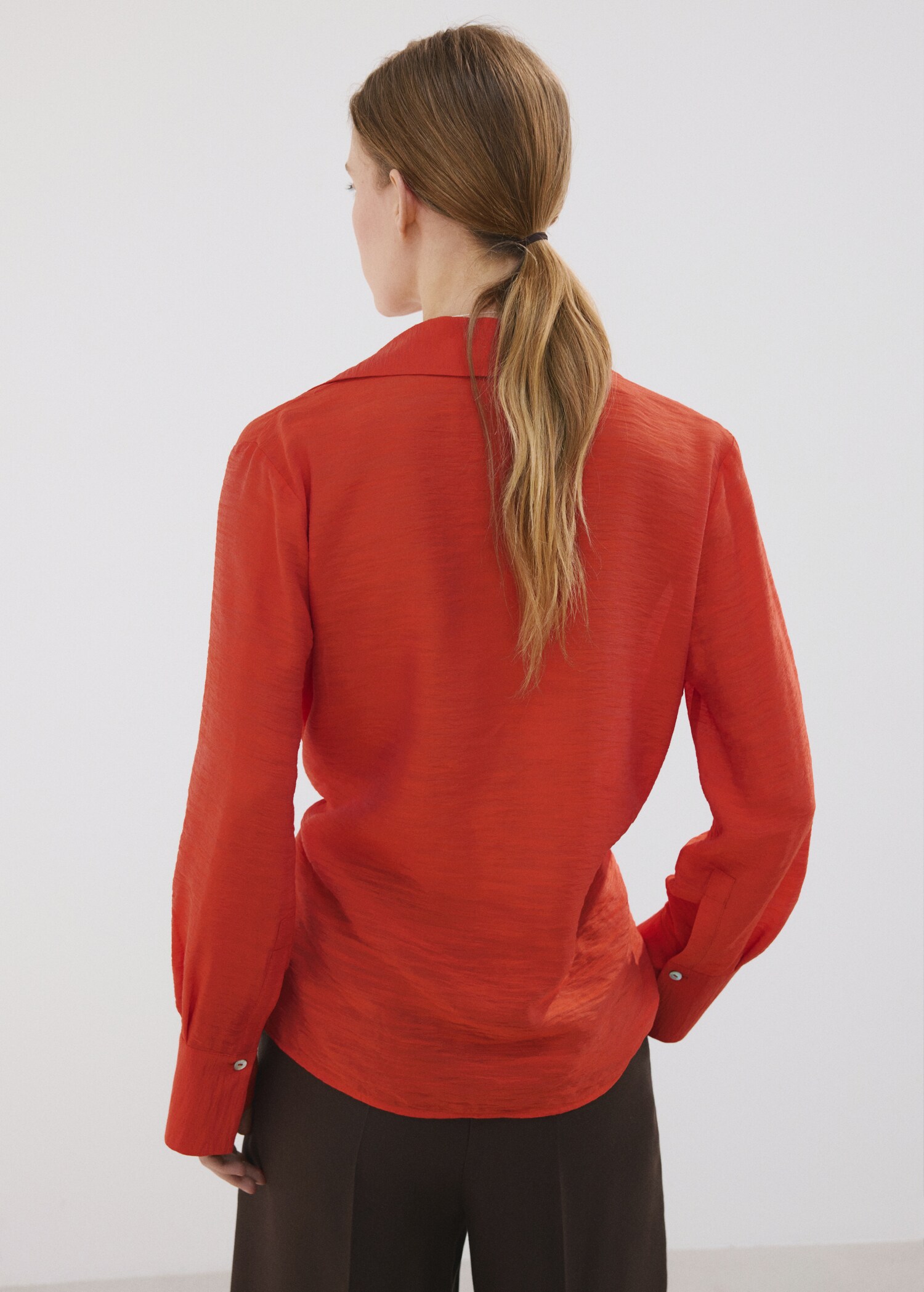 Camisa detall llaç - Revers de l'article