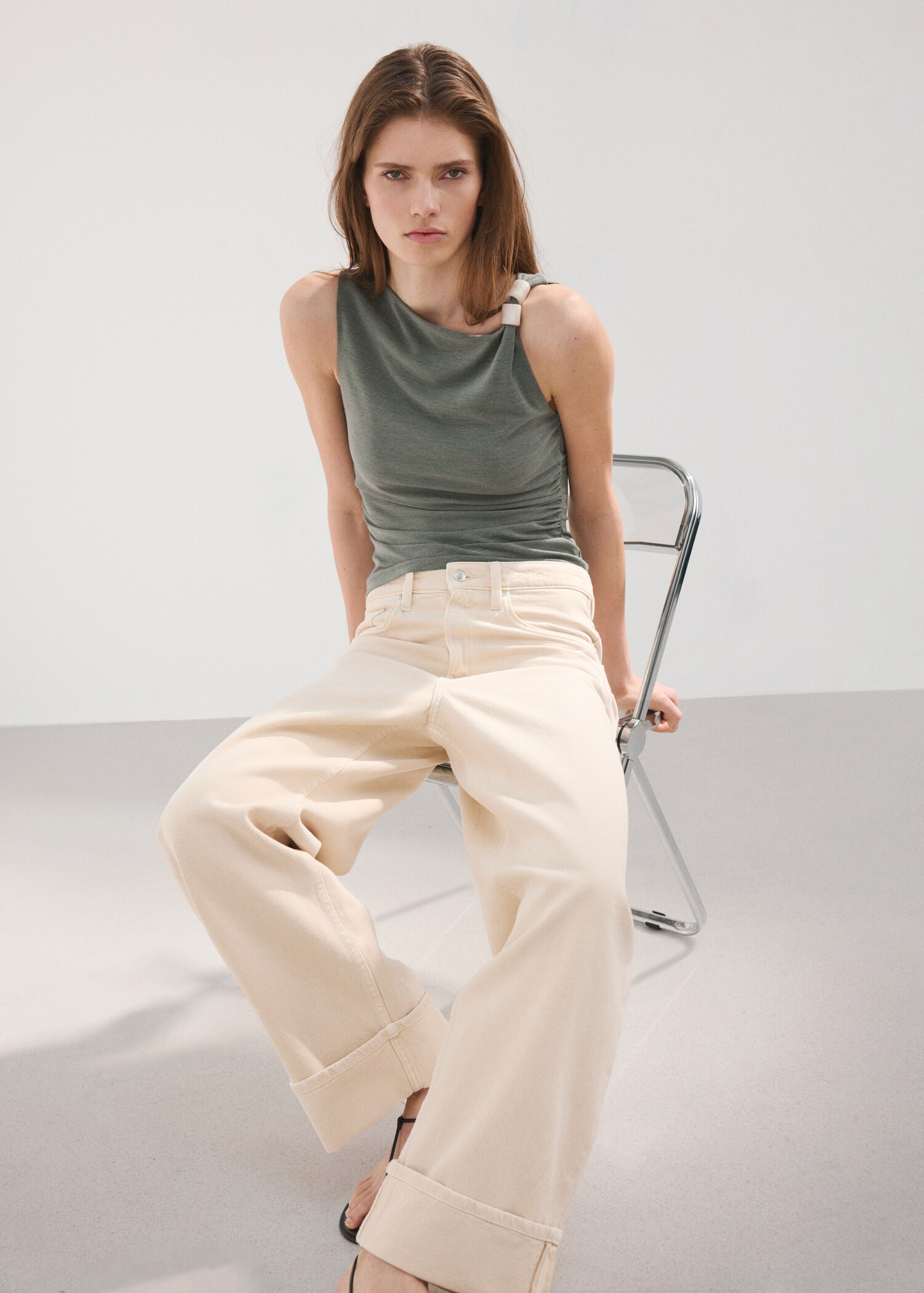 Top asymétrique froncé - Détail de l'article 2