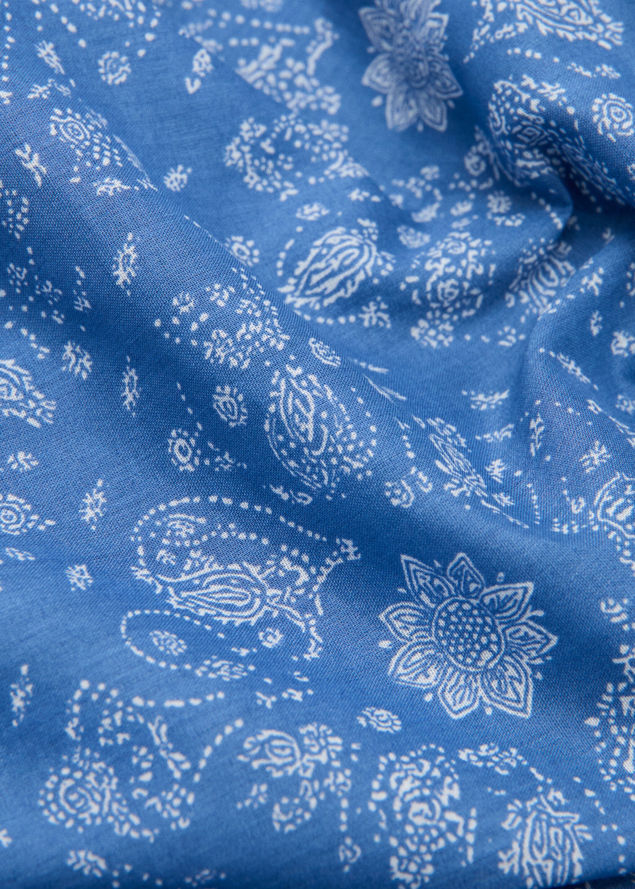 Printed beach towel - Medium plane, Blue. Ref: 27067776-00.