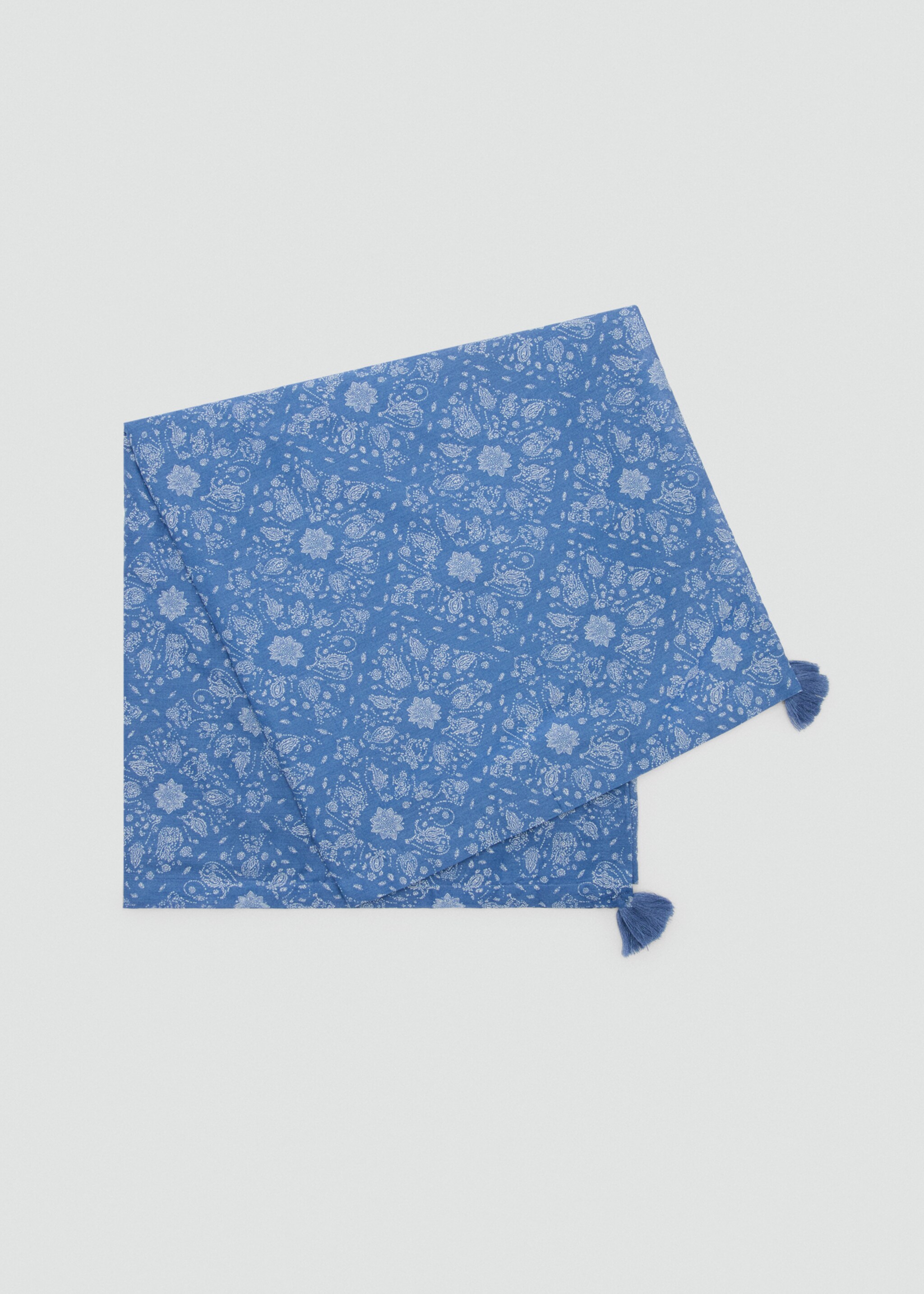 Printed beach towel - Article without model, Blue. Ref: 27067776-00.