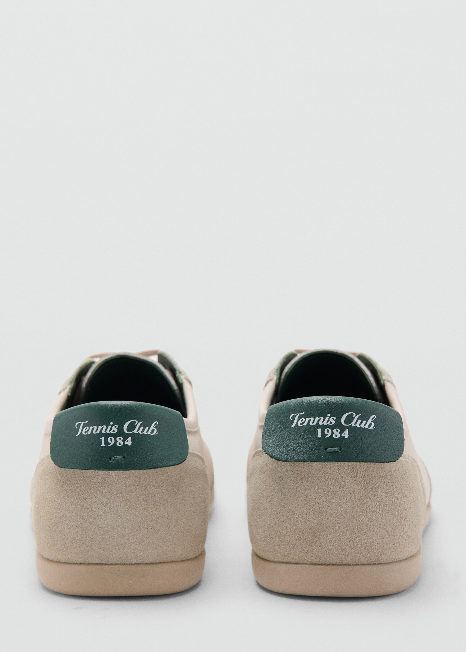 Leather mixed sneakers - Details of the article 2