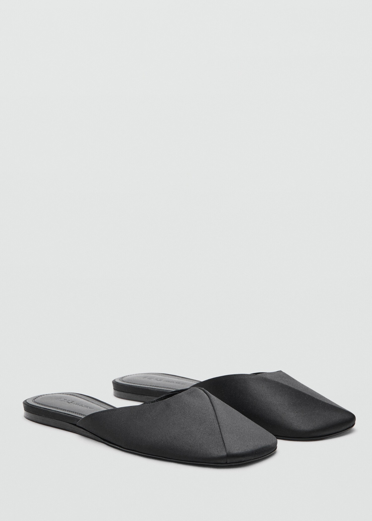 Leather flat shoes - Medium plane