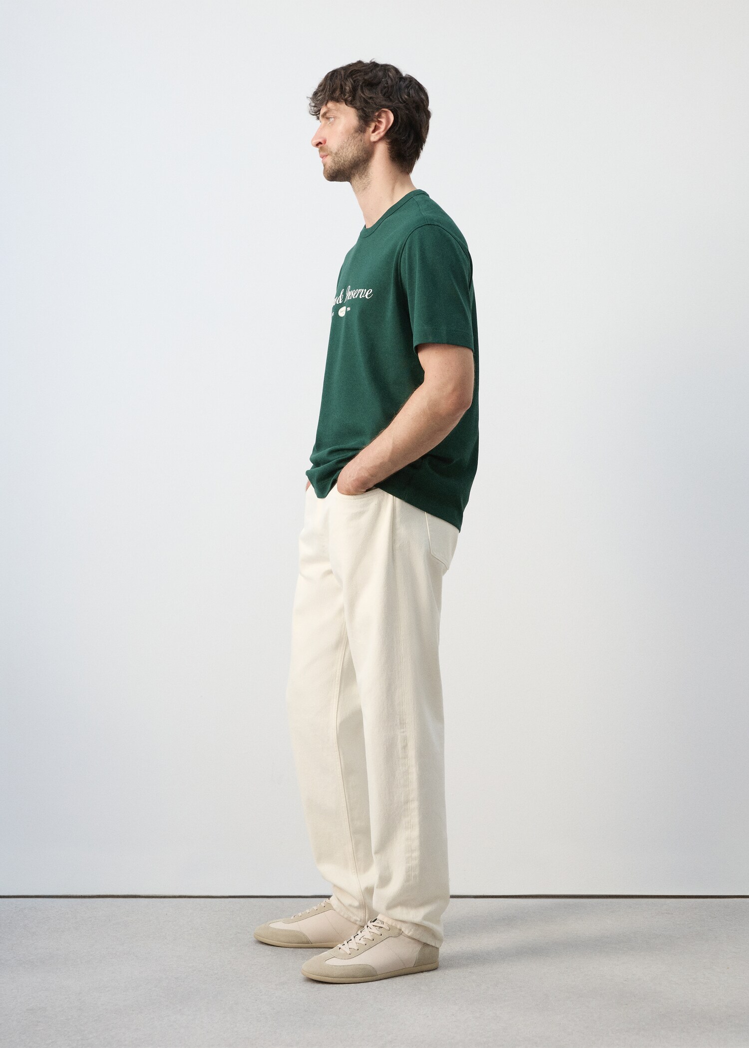 100% cotton printed t-shirt - Details of the article 2