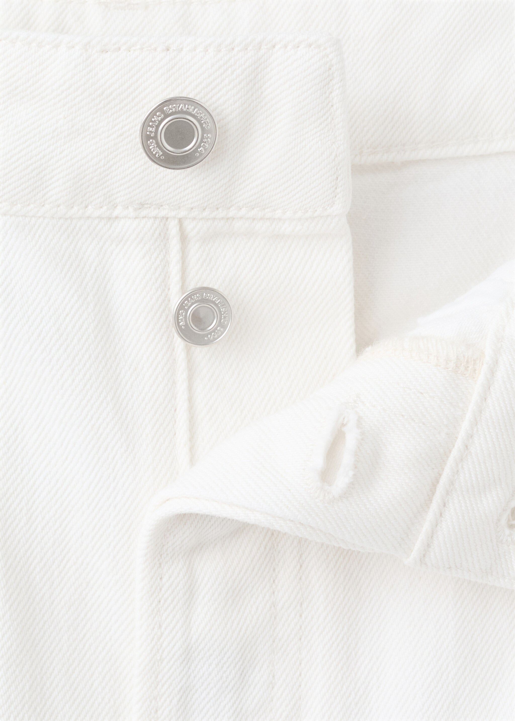 بنطلون جينز بالون عالي الخصر - تفاصيل المنتج 8, سكري. Ref: 27067796-00.