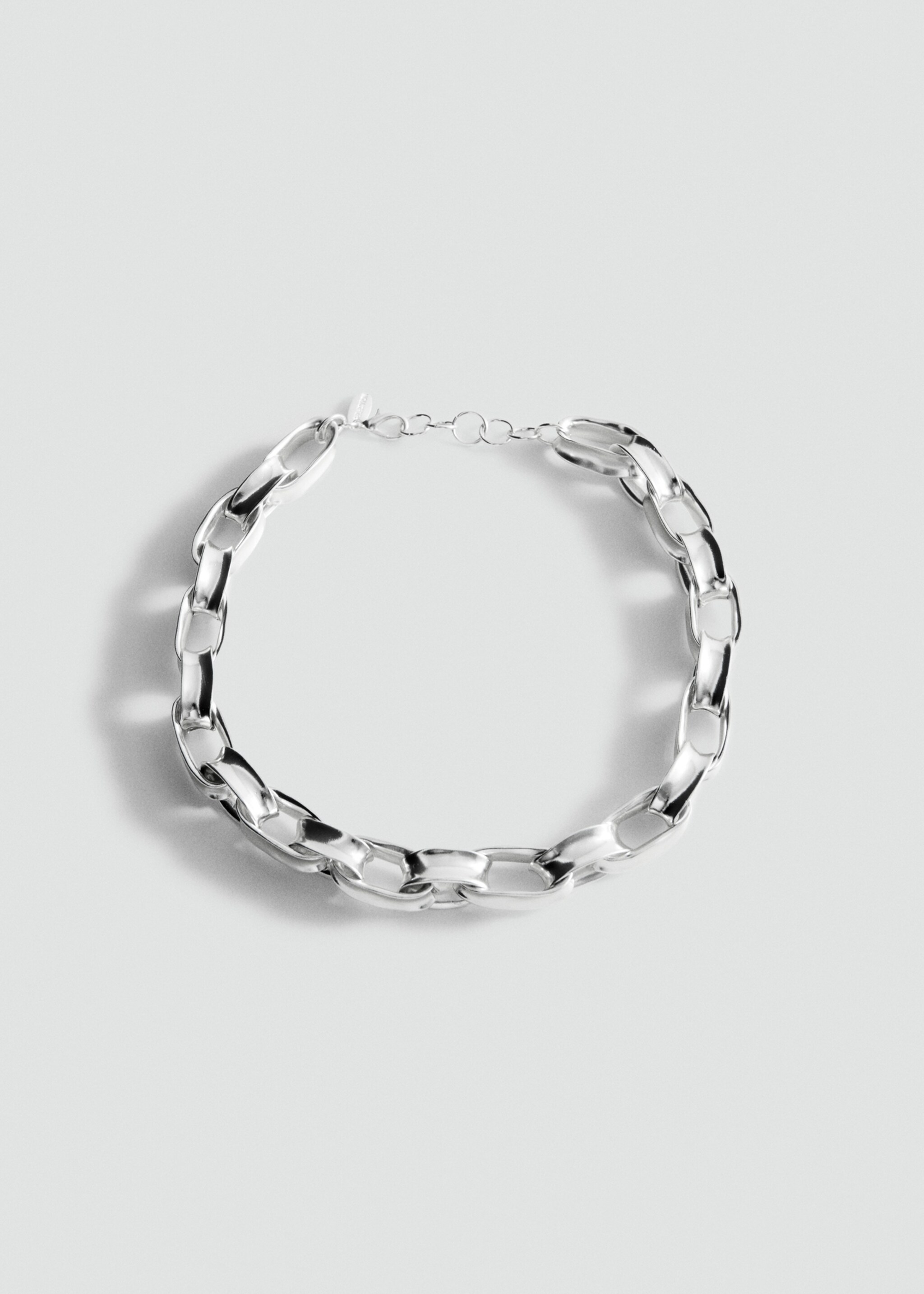 قلادة بسلسلة حلقات - منتج دون نموذج, فضي. Ref: 27067797-00.