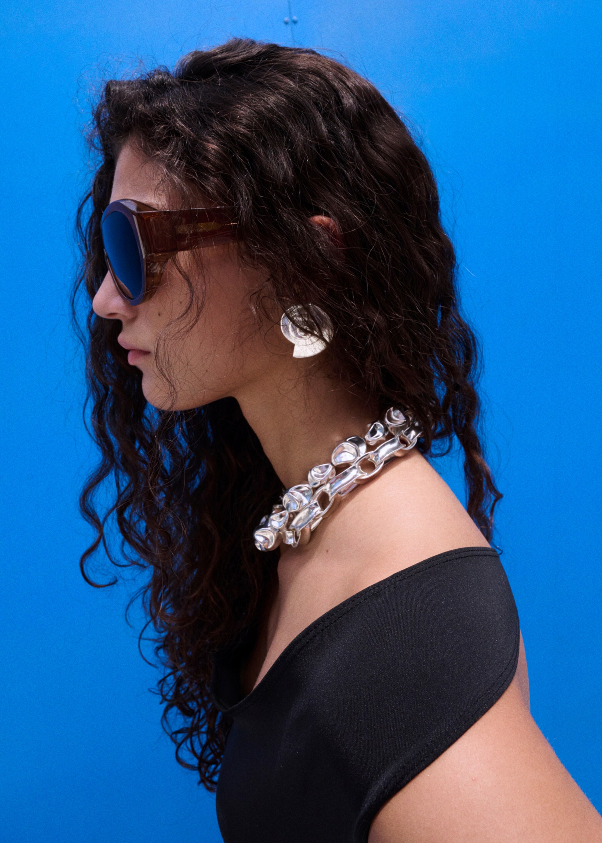 Ожерелье из цепочки со звеньями - Деталь изделия 9, Серебро. Ref: 27067797-00.