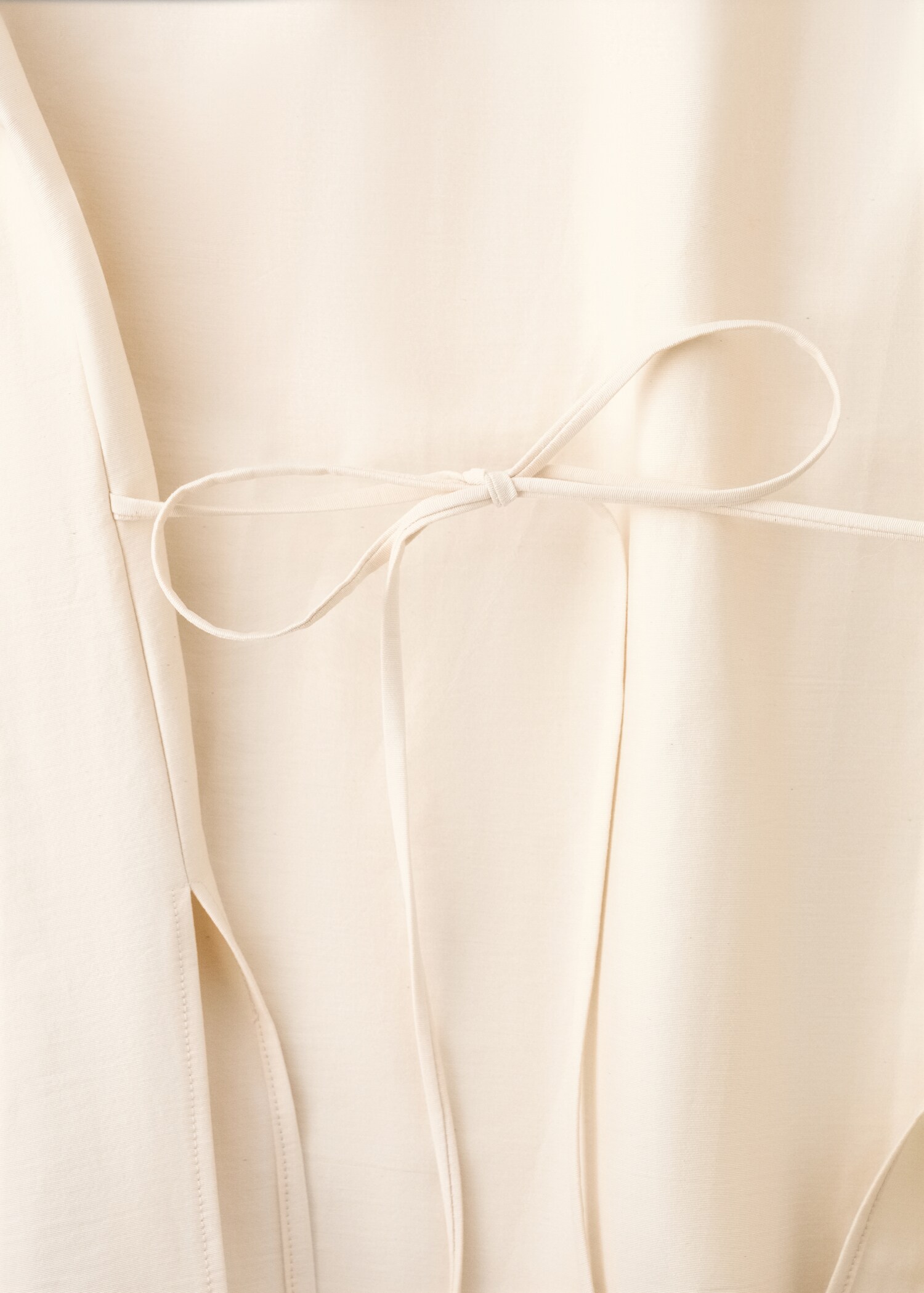 Camisa de màniga curta amb llaç - Detall de l'article 0