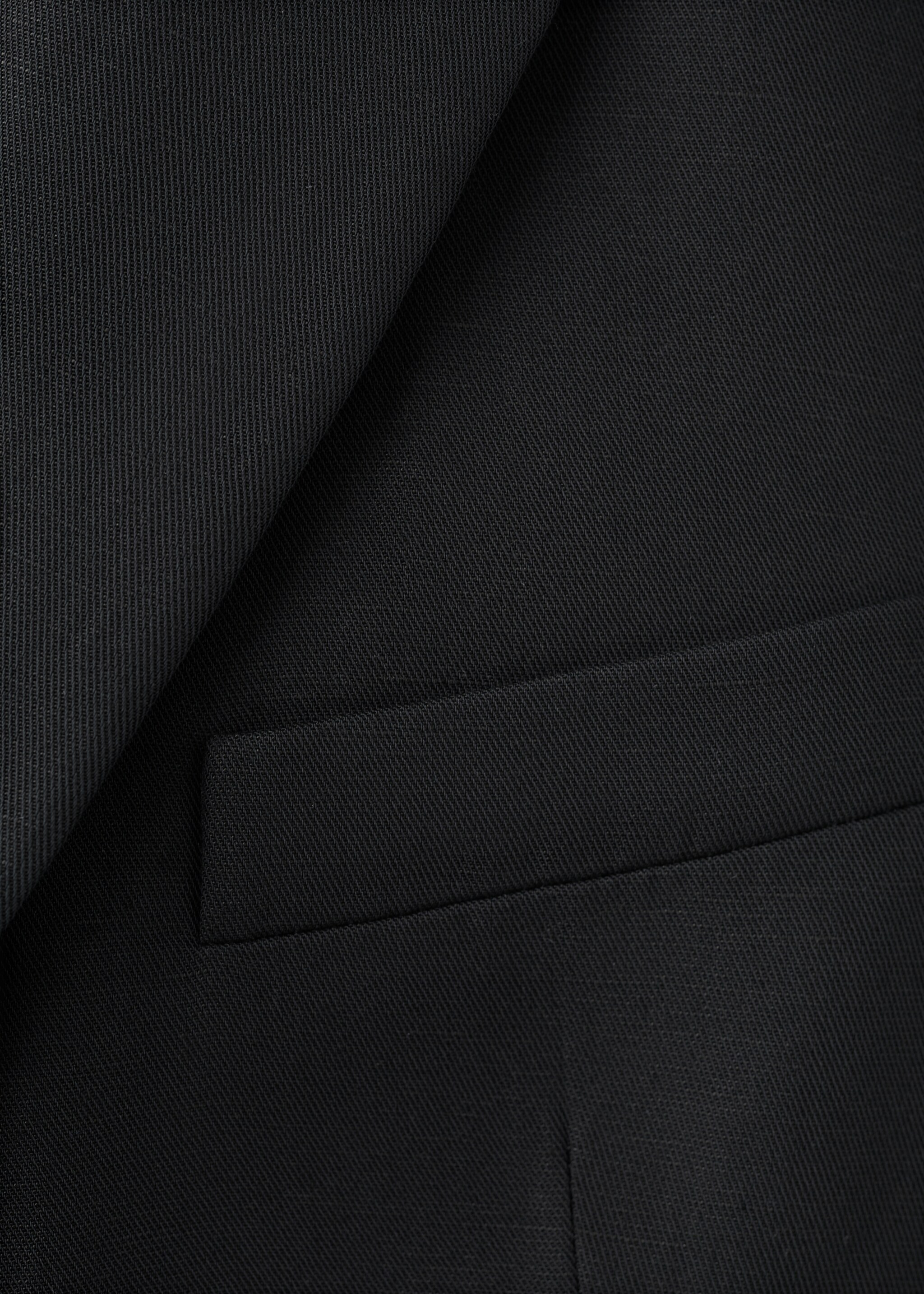 Blazer costume cintré - Détail de l'article 0, Noir. Ref: 27067799-00.