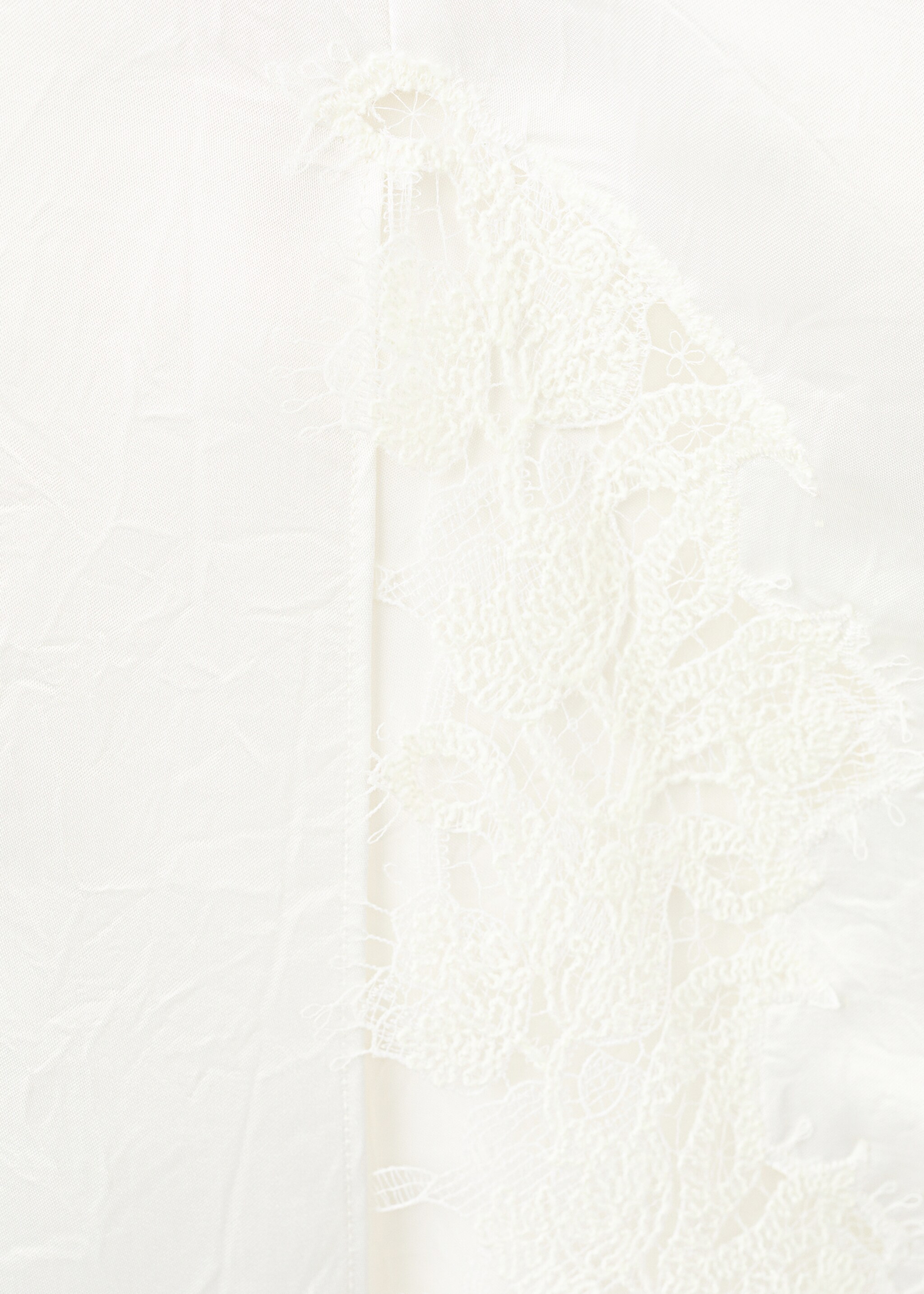 Jupe midi brodée - Détail de l'article 8, Blanc. Ref: 27067802-00.