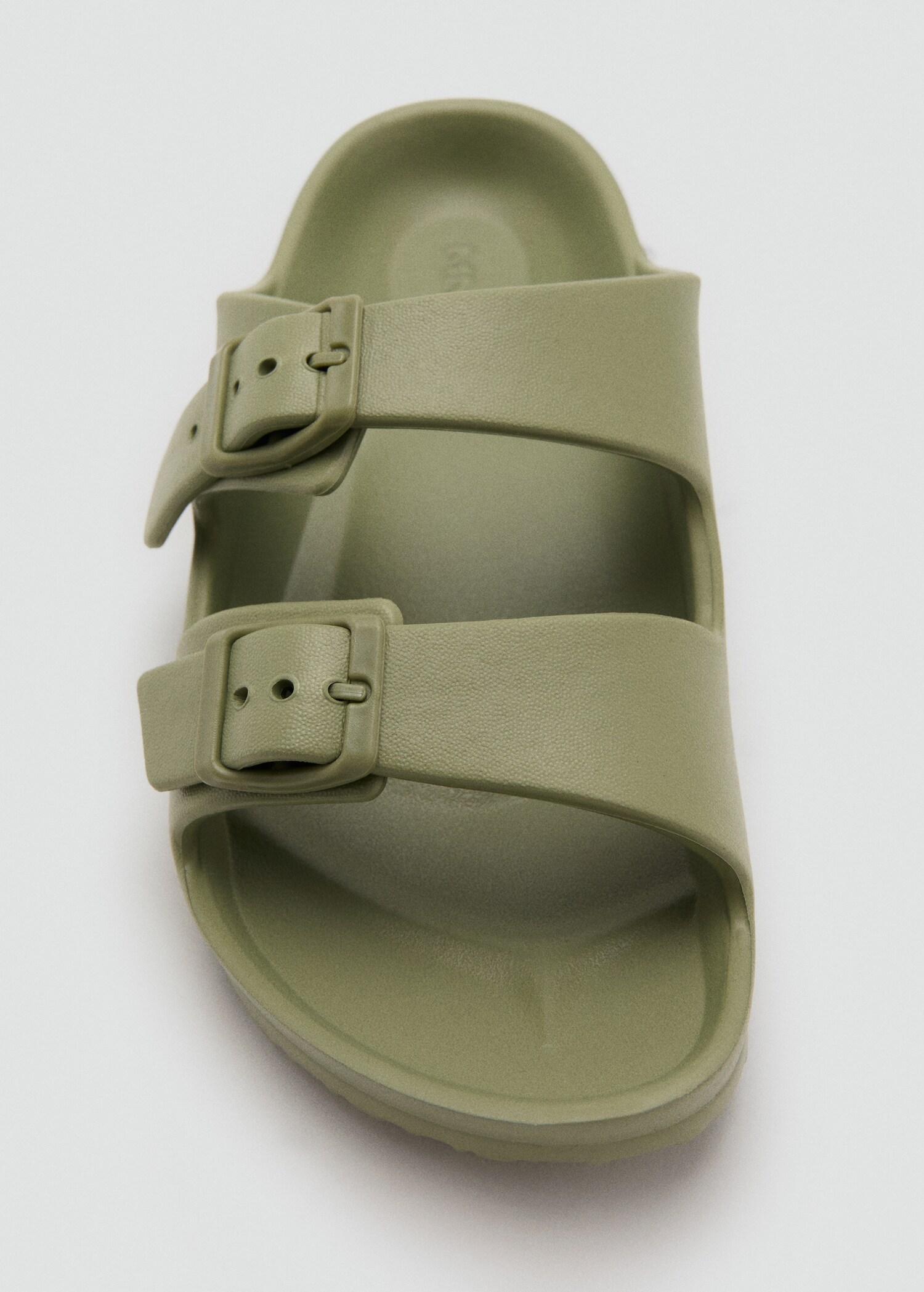 Rubberised buckle sandals - Details of the article 2