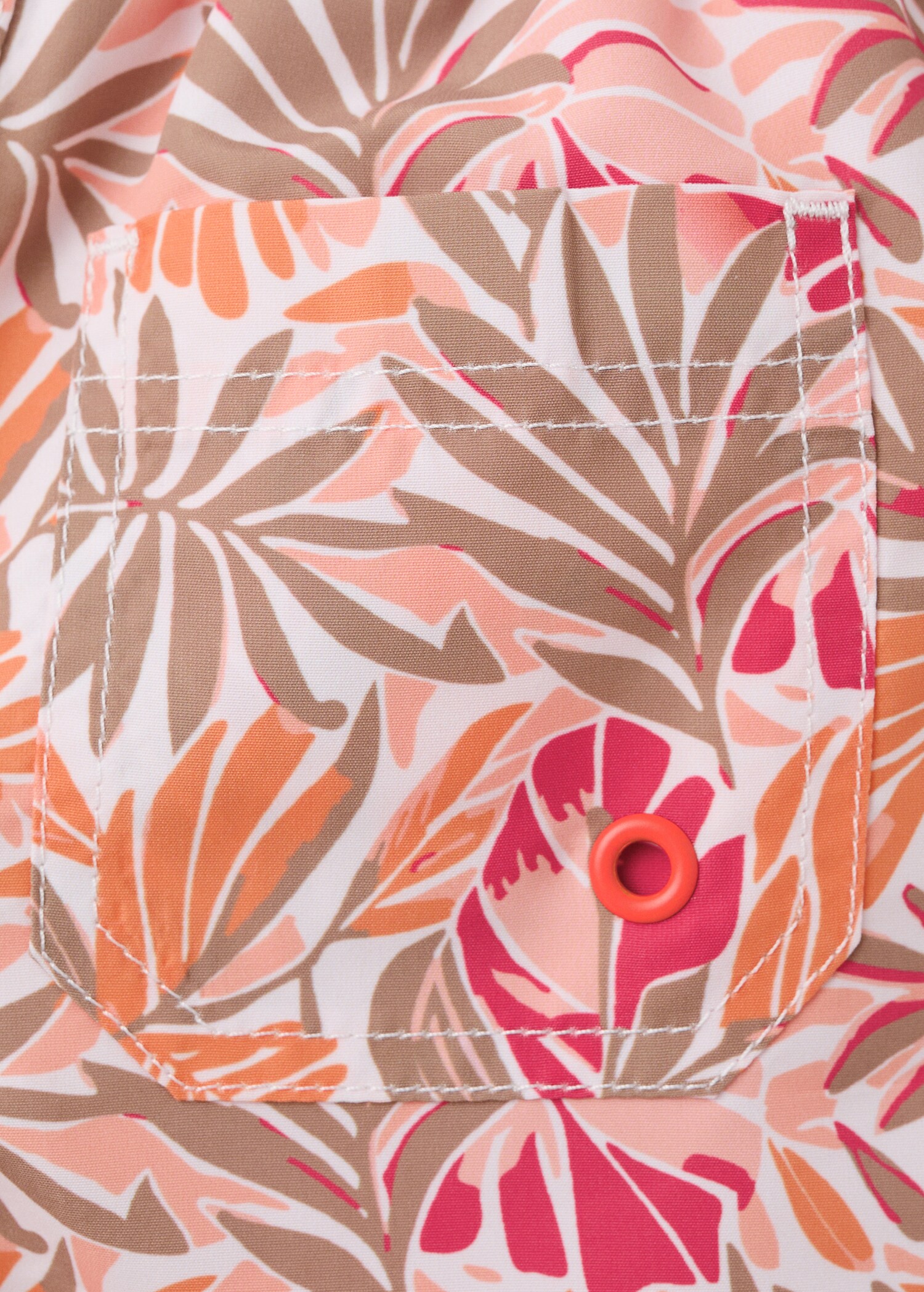 Floral print swimsuit - Details of the article 0