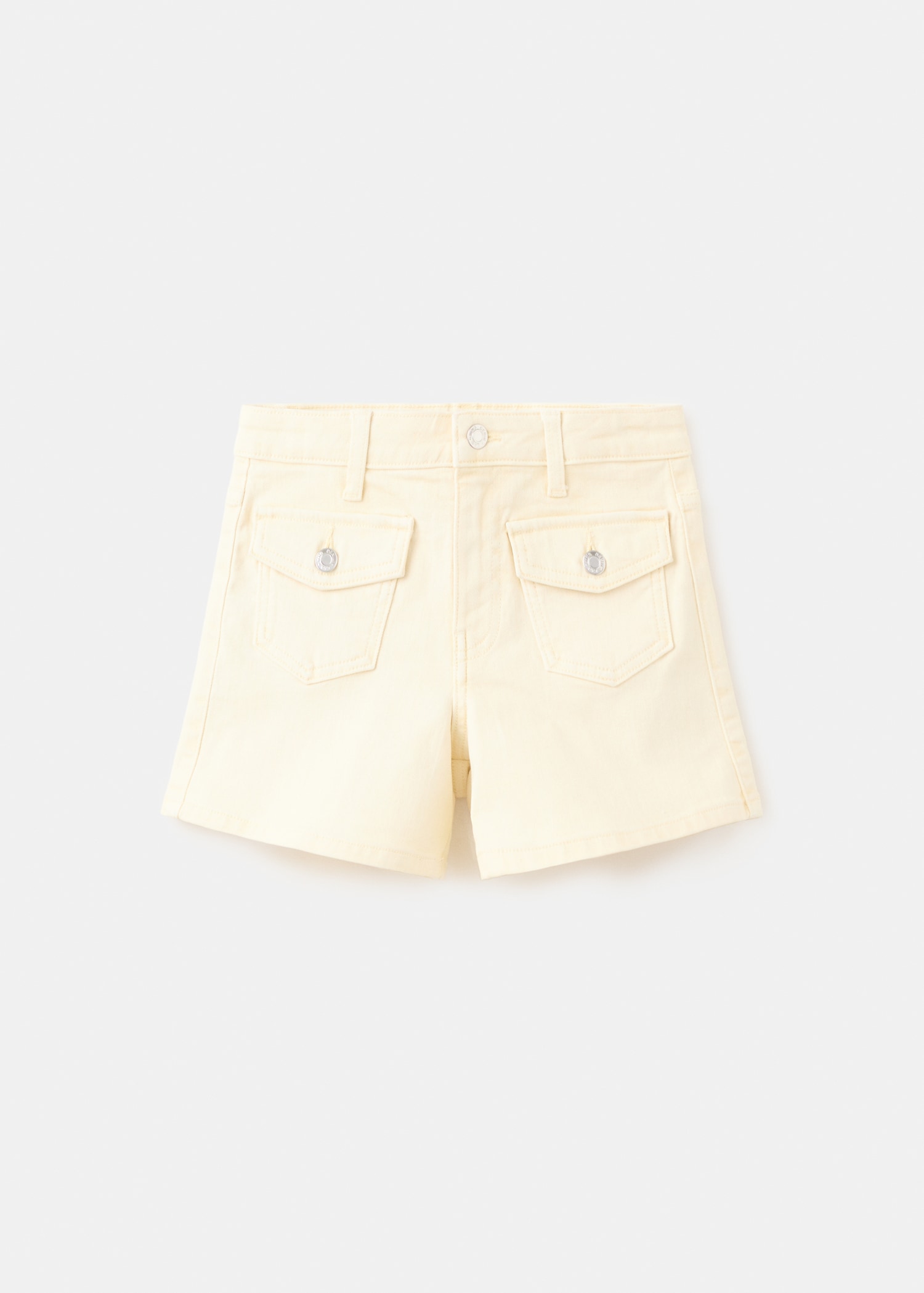 Denim shorts with pocket details - Article without model