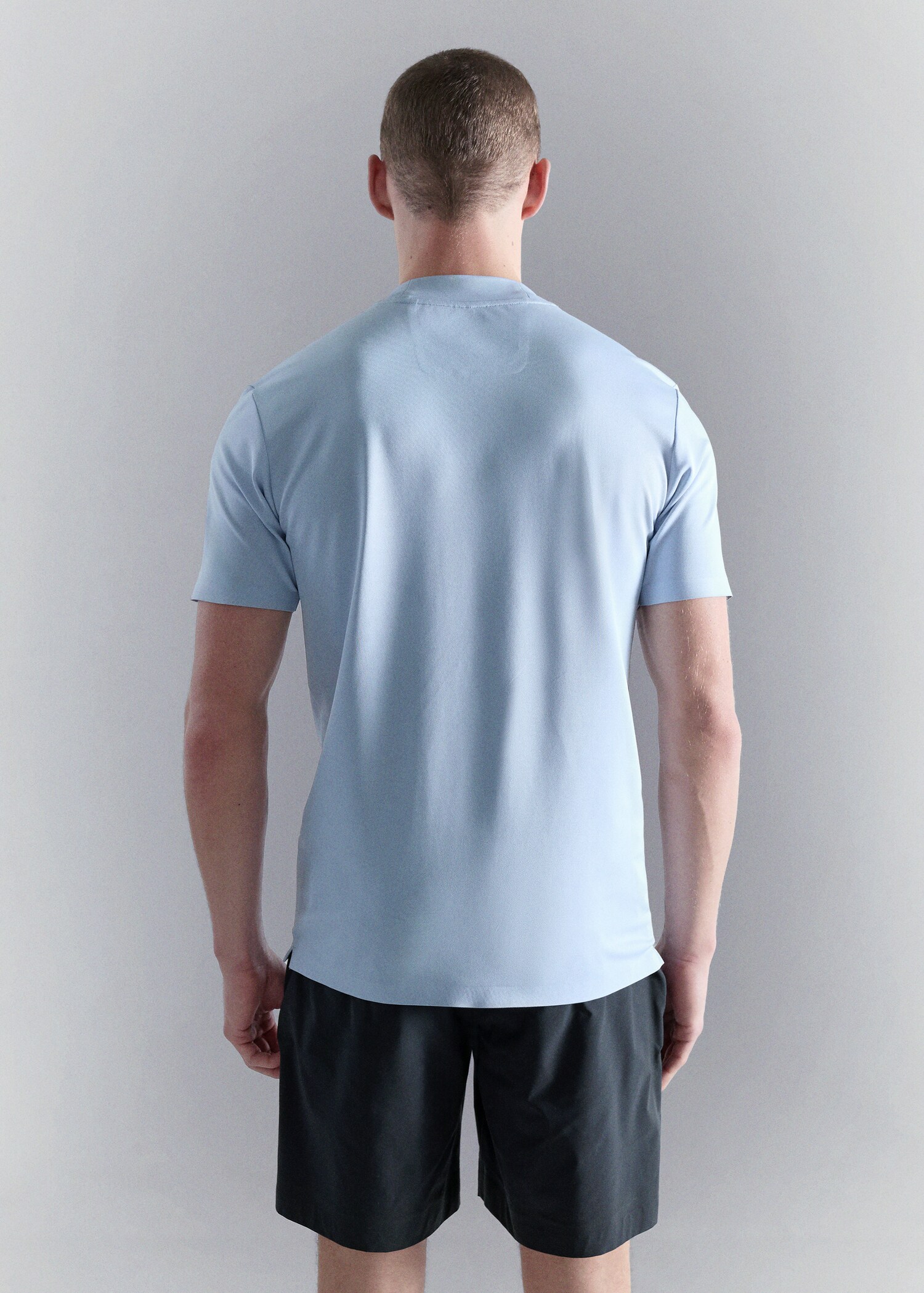 COOLMAX® slim fit T-shirt - Reverse of the article