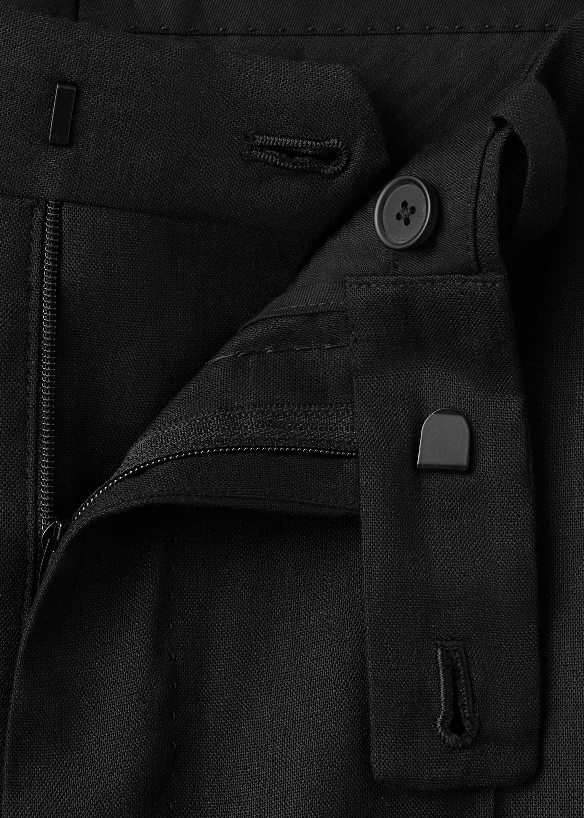 Amalfi slim fit suit trousers - Details of the article 8, Black. Ref: 27067911-00.