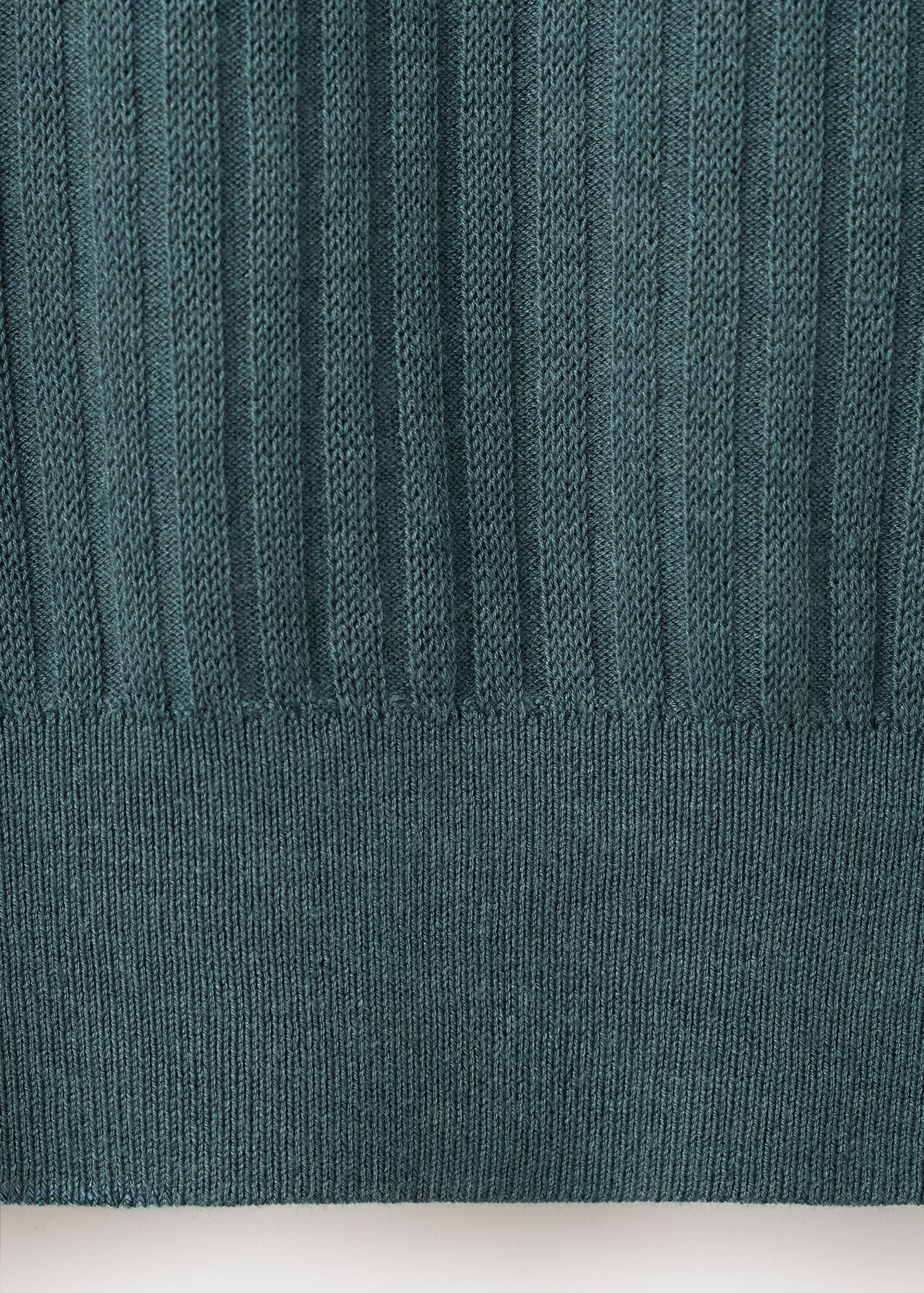 Polo mezcla algodón punto canalé - Detalle del artículo 0