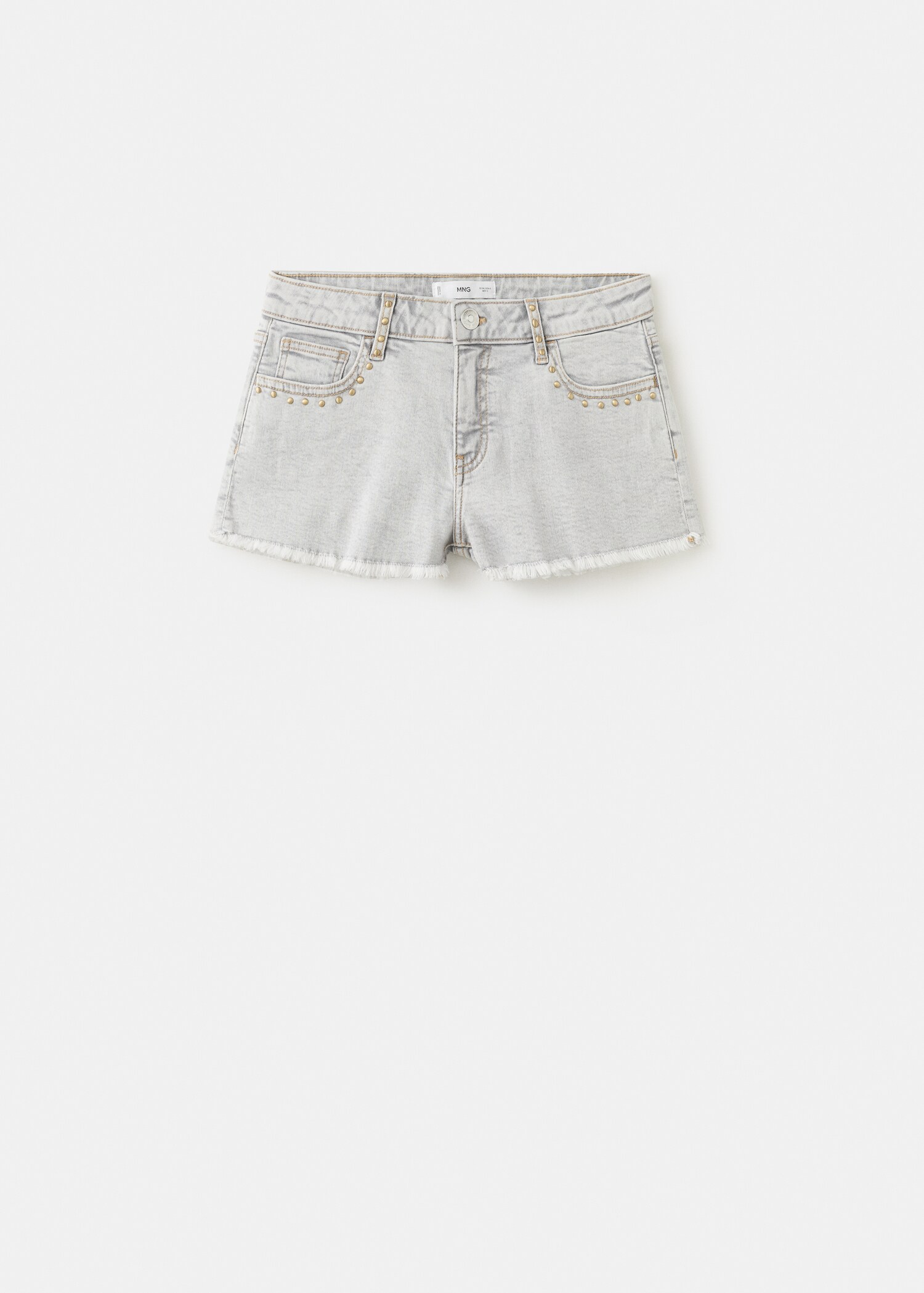 Mini short détails effilochés - Article sans modèle