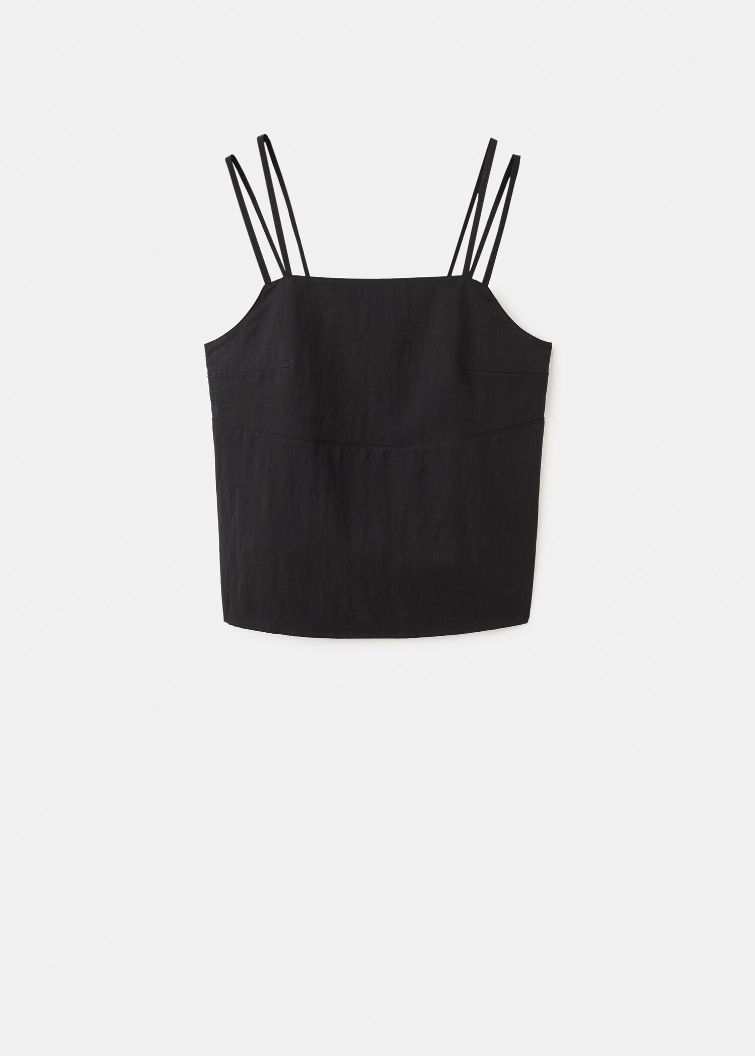 Top lyocell tirantes dobles - Artículo sin modelo